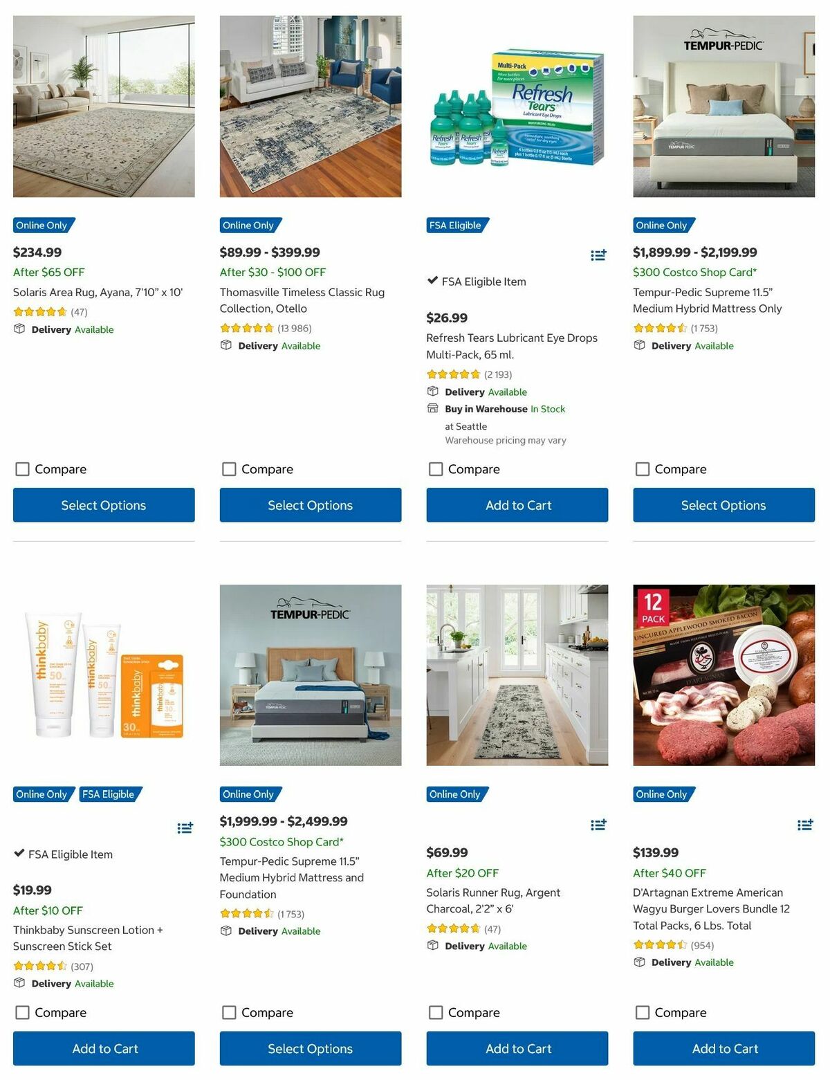 Costco June Online Savings Weekly Ad from June 1