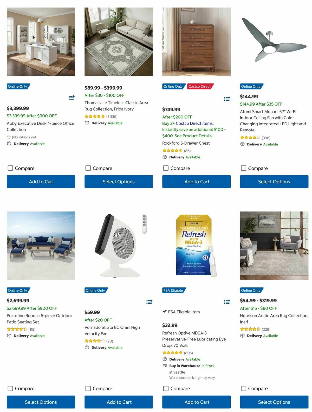 Costco June Online Savings Weekly Ad from June 1