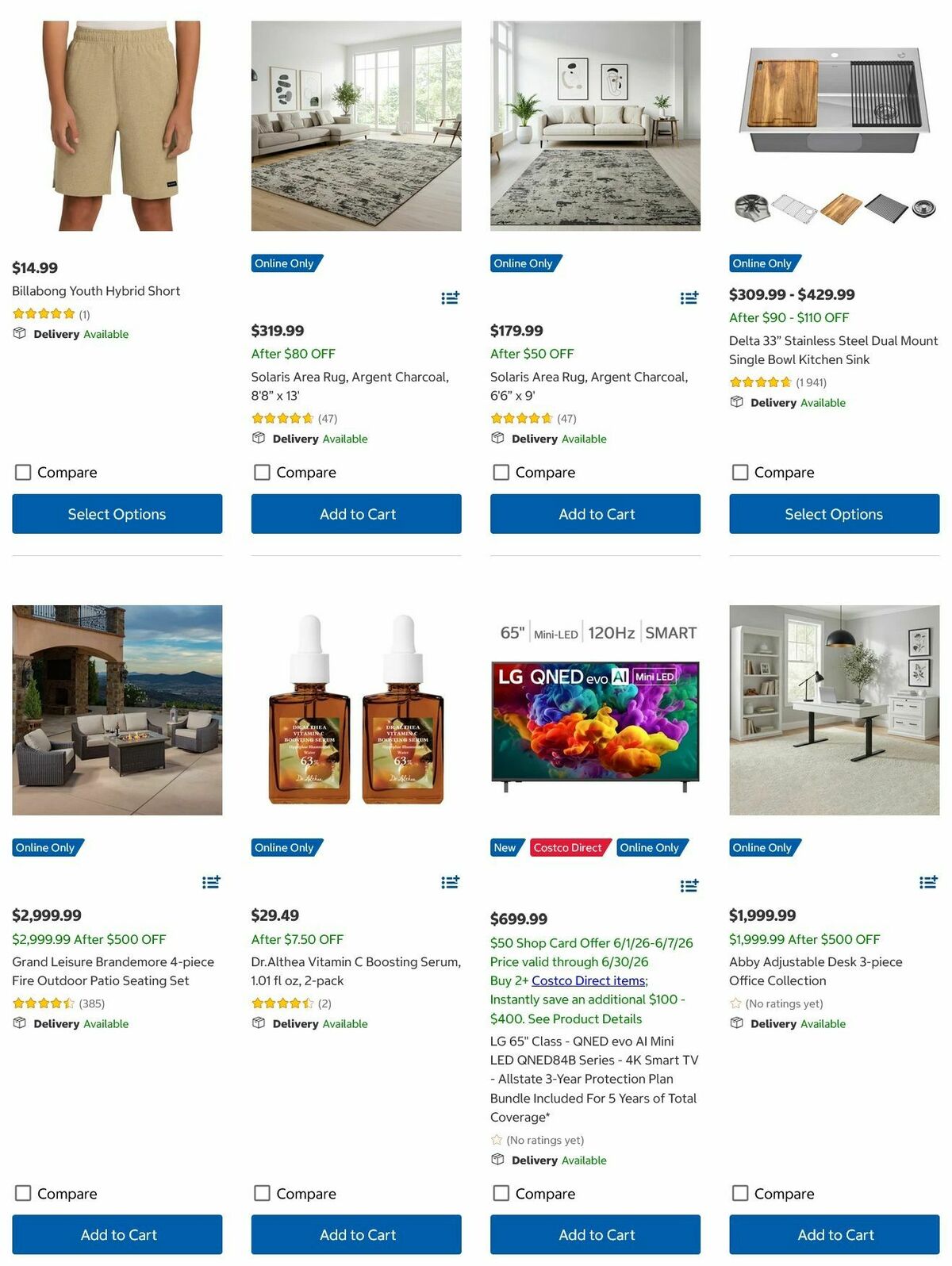 Costco June Online Savings Weekly Ad from June 1