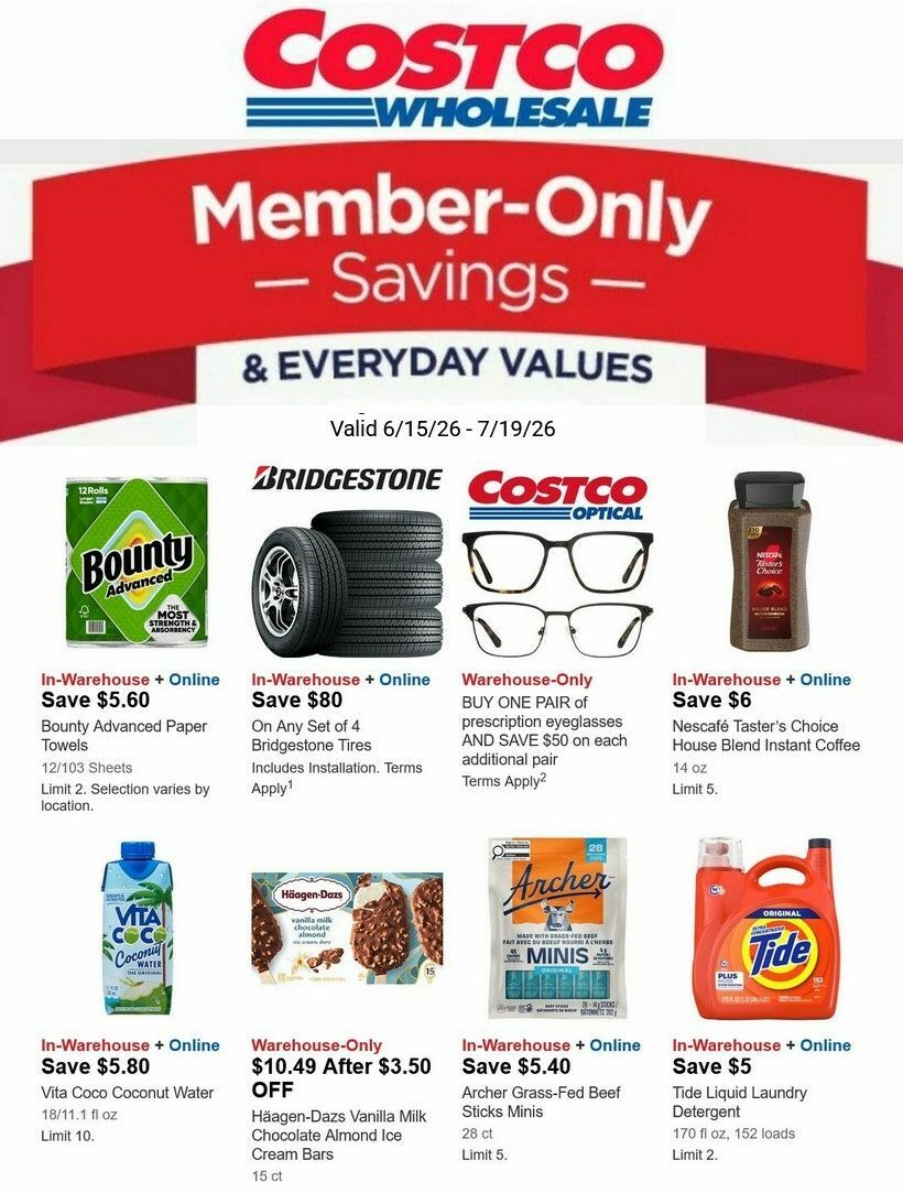 Costco Weekly Ad from June 15