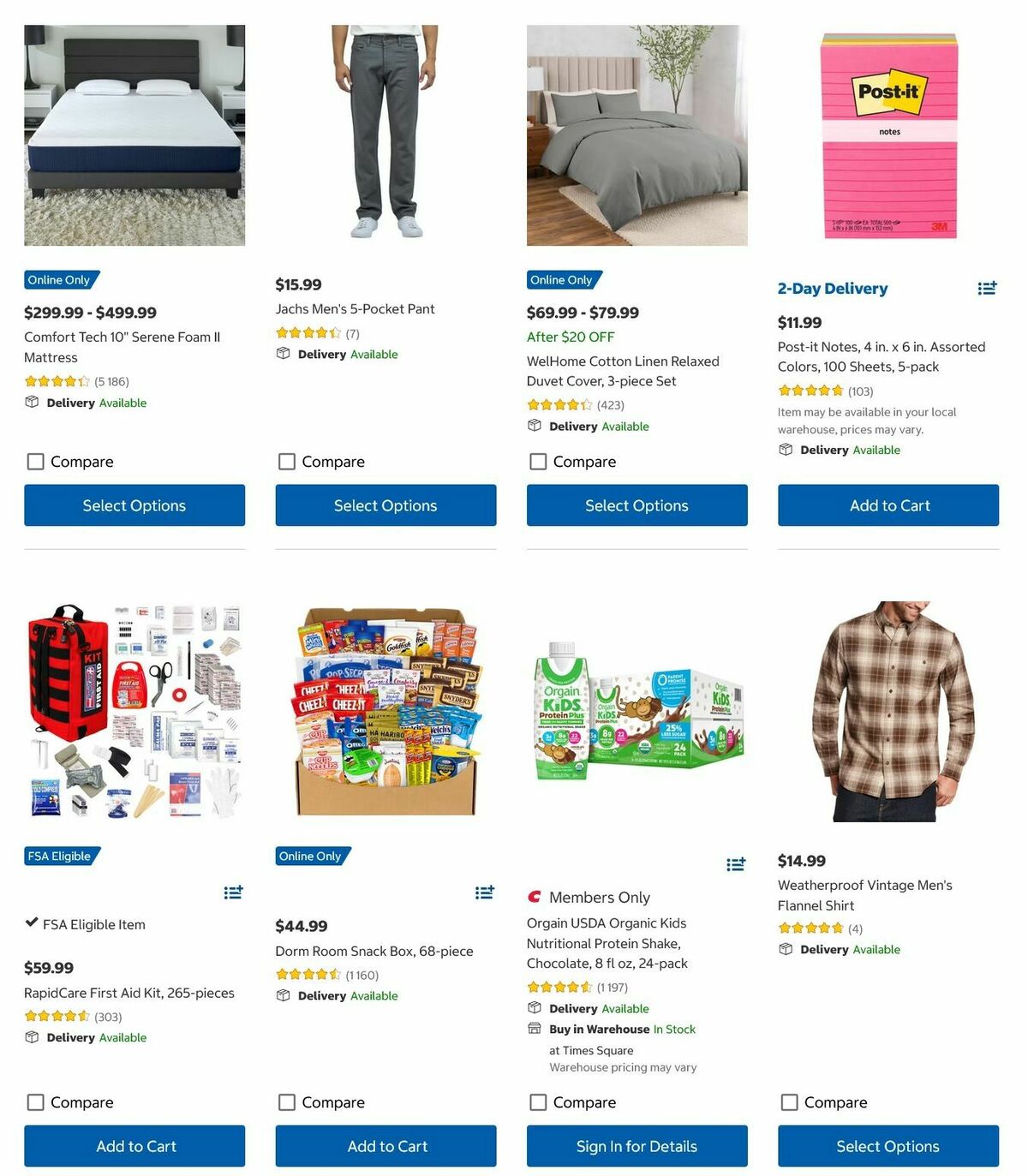 Costco Back to School Weekly Ad from July 20