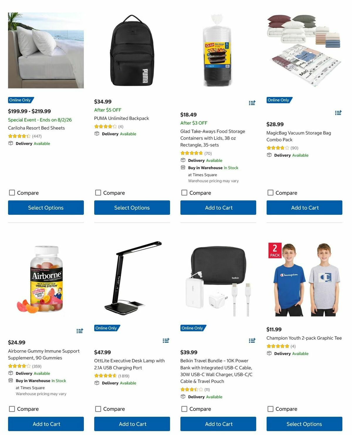 Costco Back to School Weekly Ad from July 20