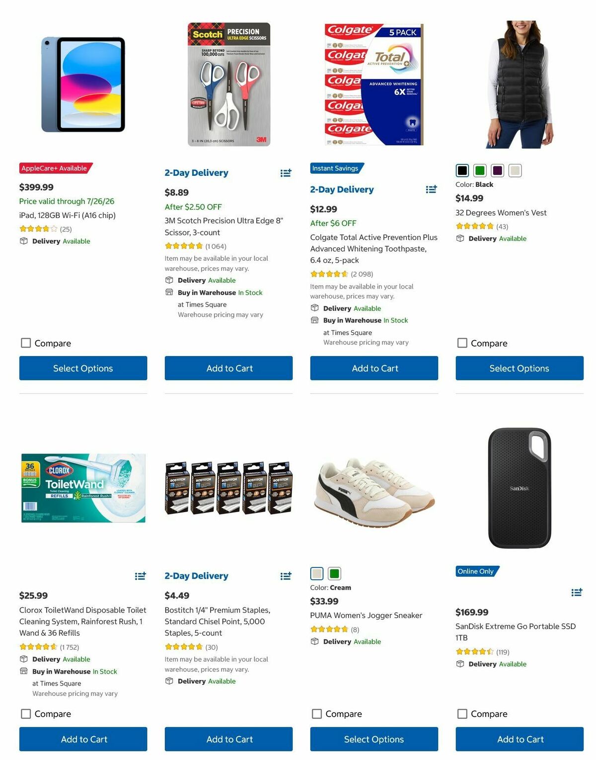 Costco Back to School Weekly Ad from July 20