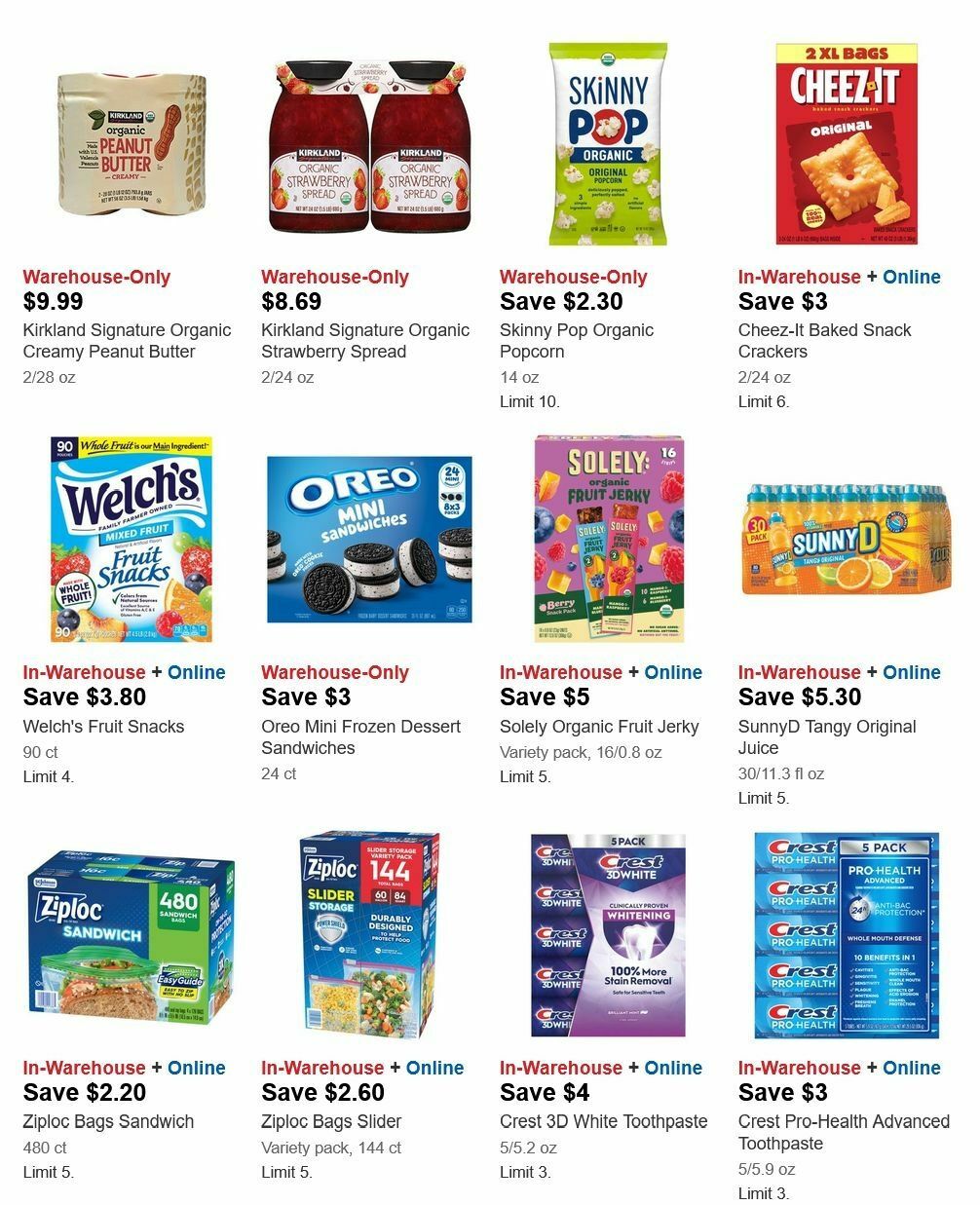 Costco Weekly Ad from July 27