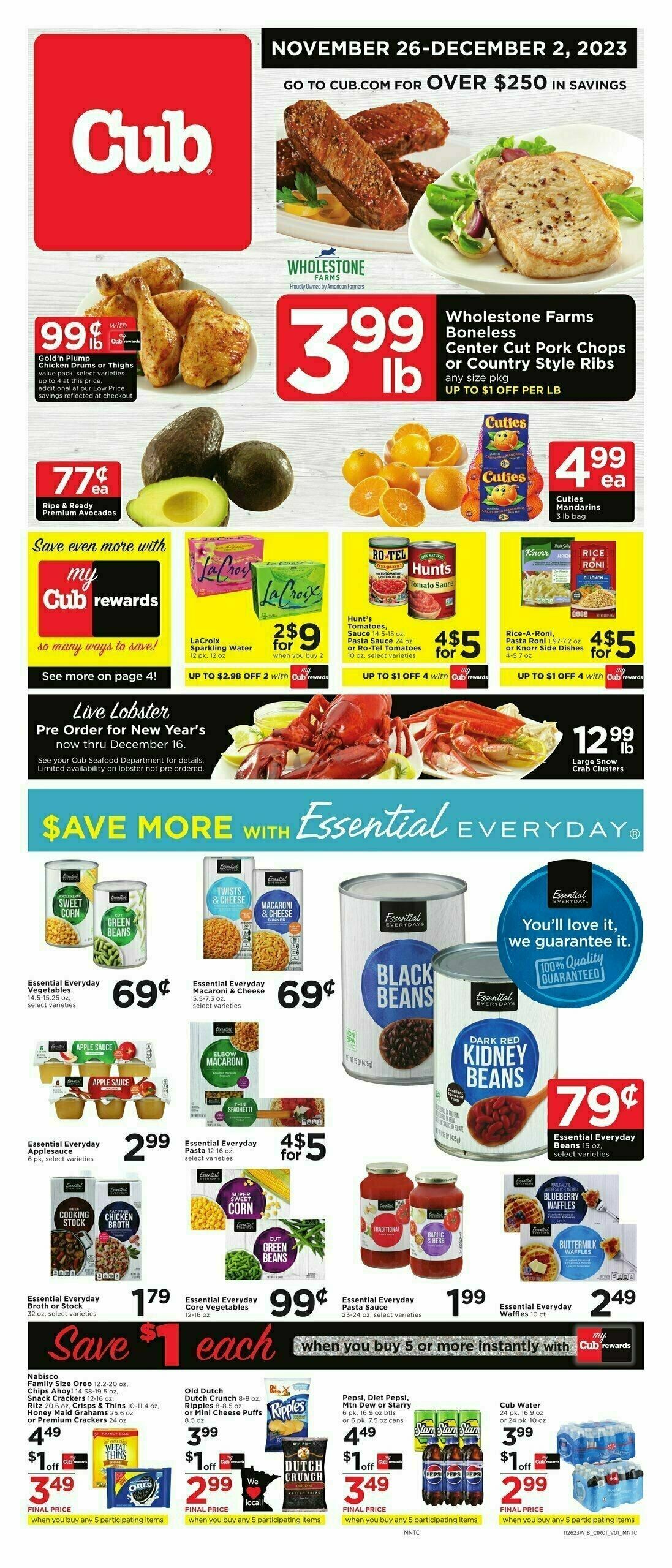 Cub Foods Holiday to the Max! Weekly Ad from November 26
