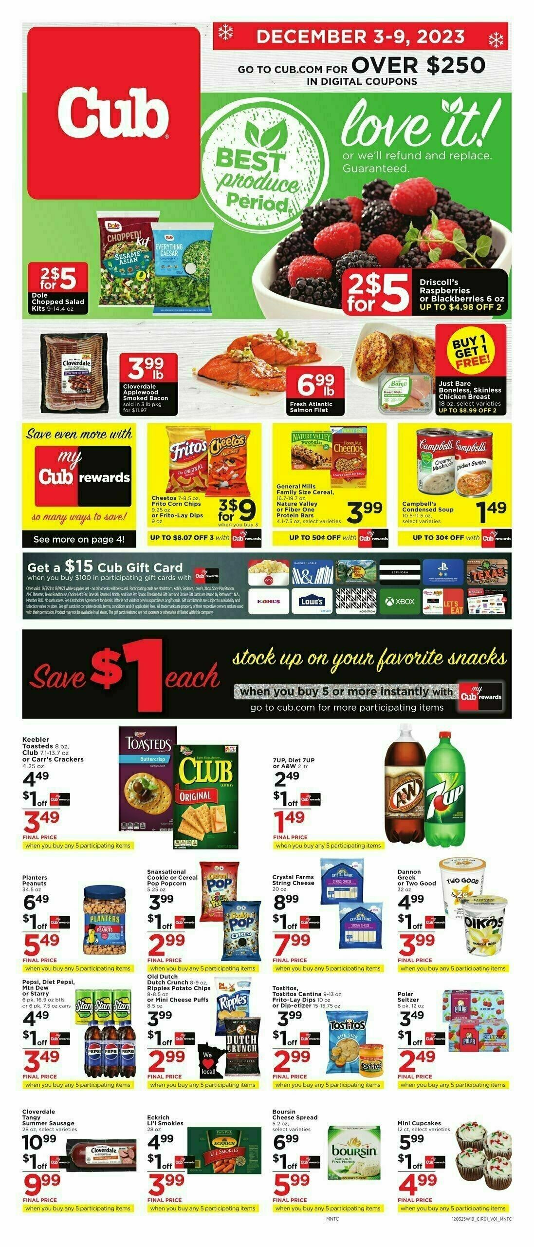 Cub Foods Weekly Ad from December 3