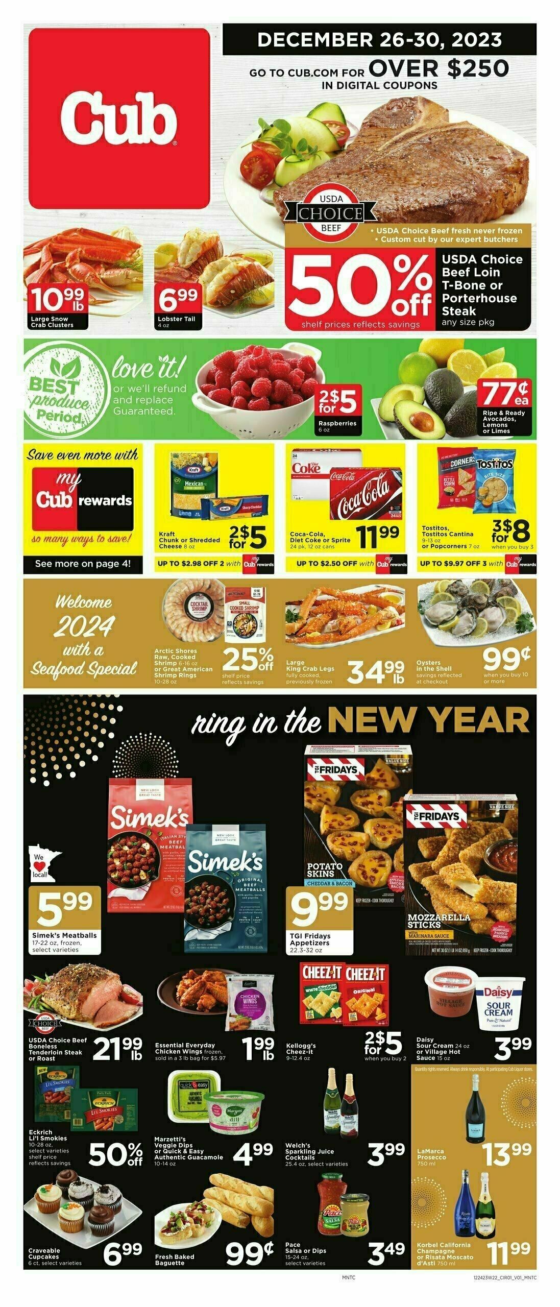 Cub Foods Weekly Ad from December 26