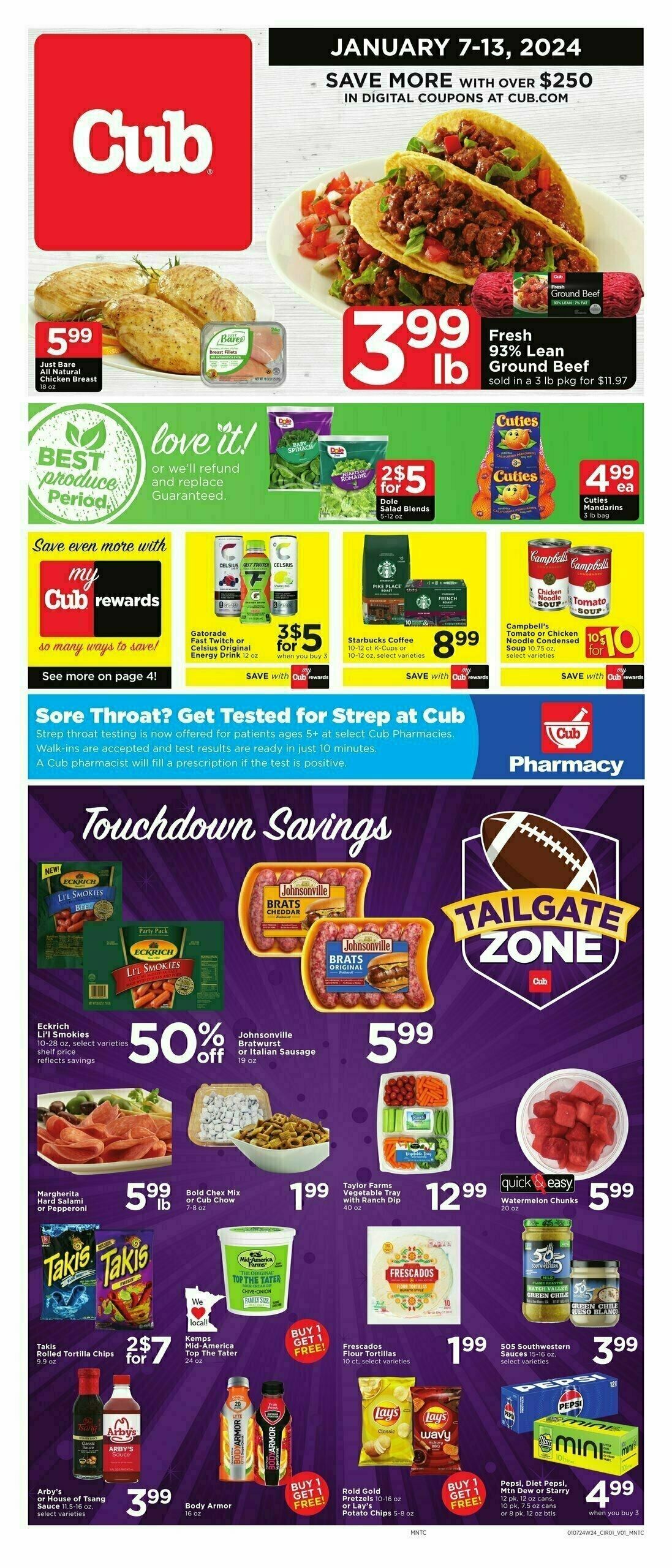 Cub Foods Weekly Ad from January 7