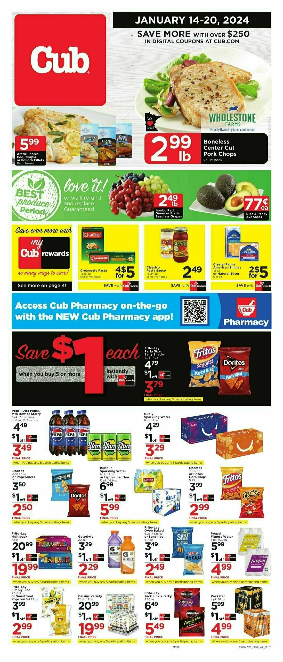 Cub Foods Weekly Ad from January 14
