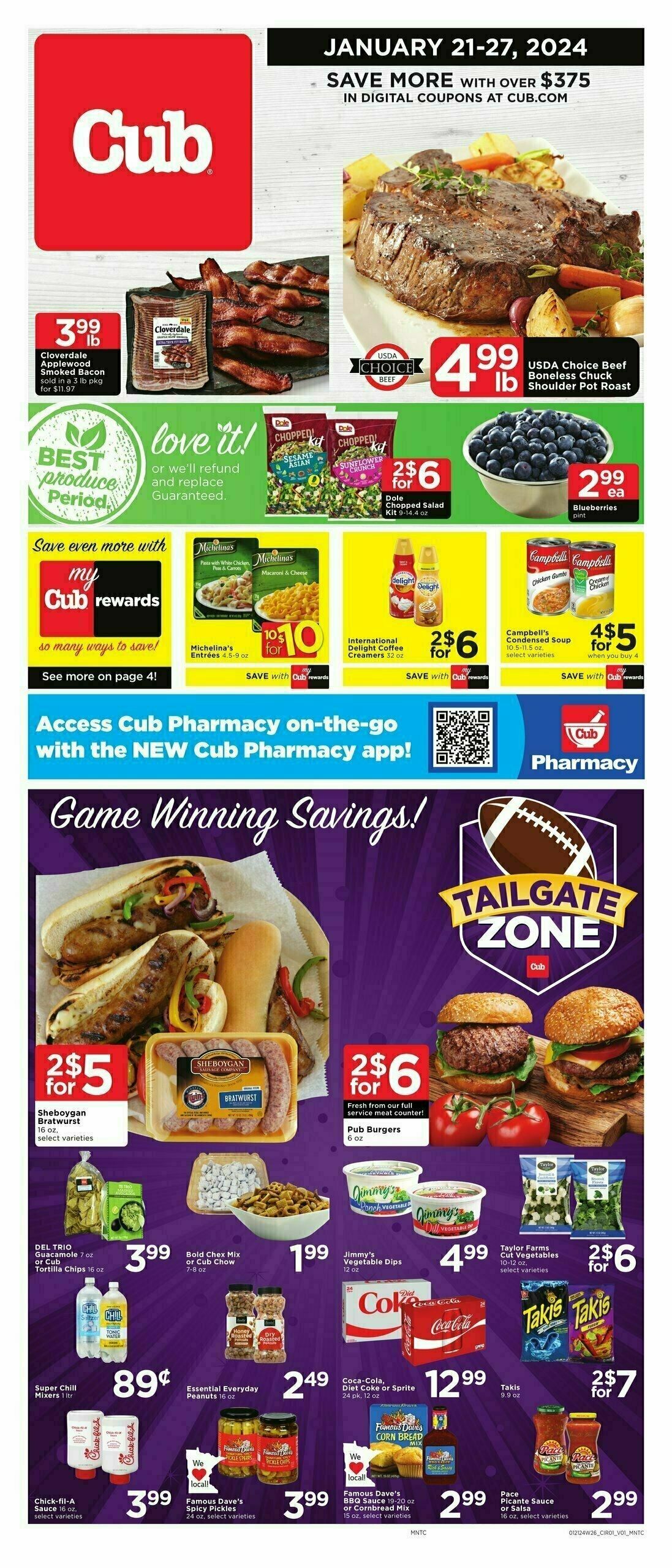 Cub Foods Weekly Ad from January 21