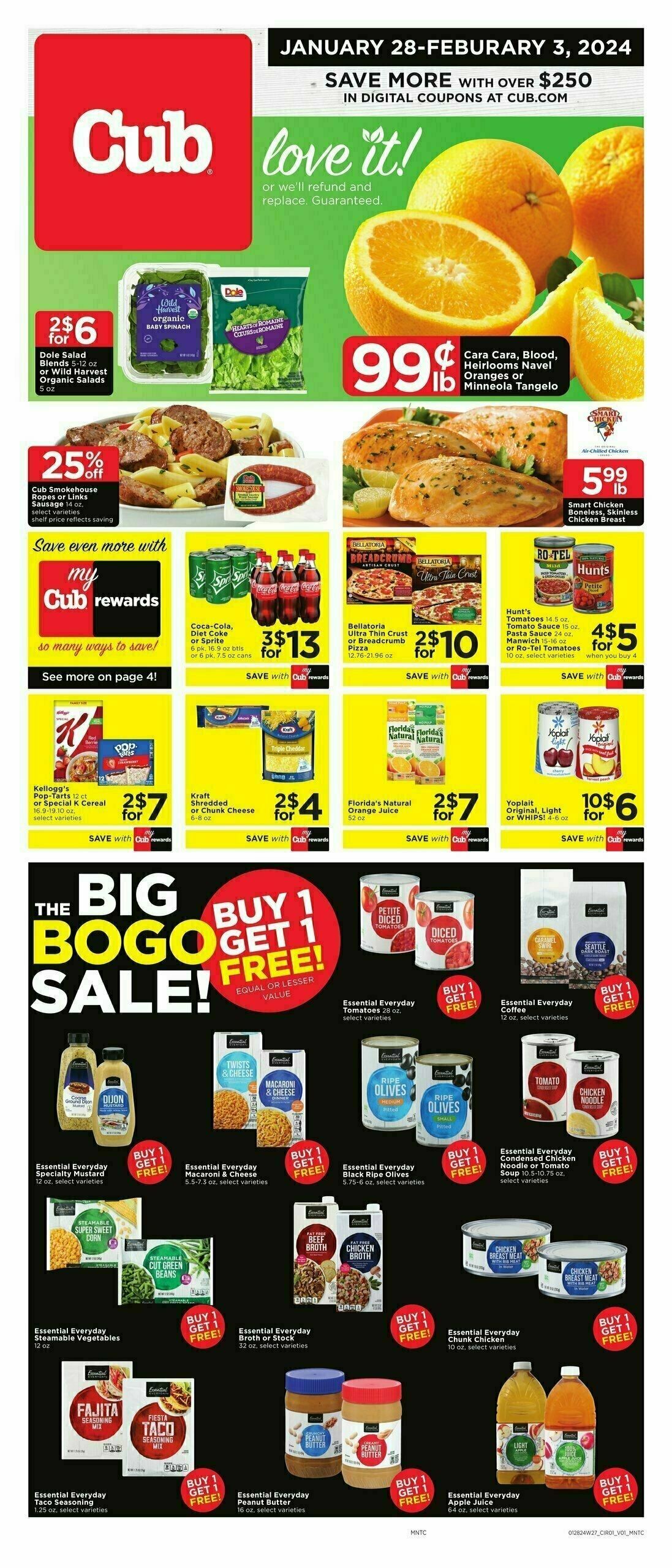 Cub Foods Big Sale Weekly Ad from January 28