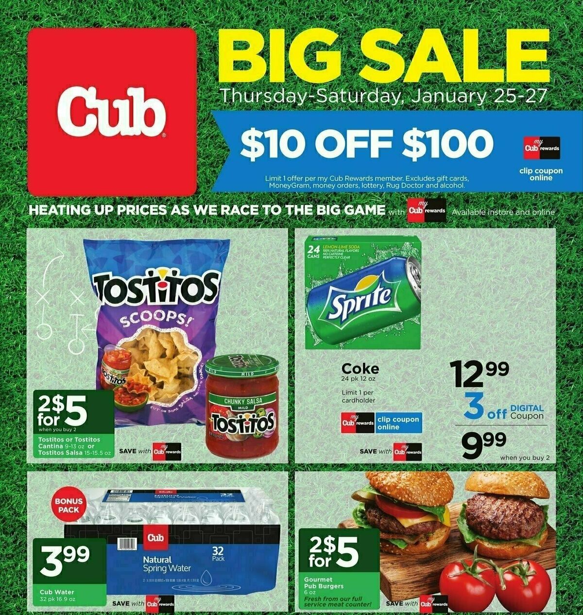 Cub Foods Big Sale Weekly Ad from January 25