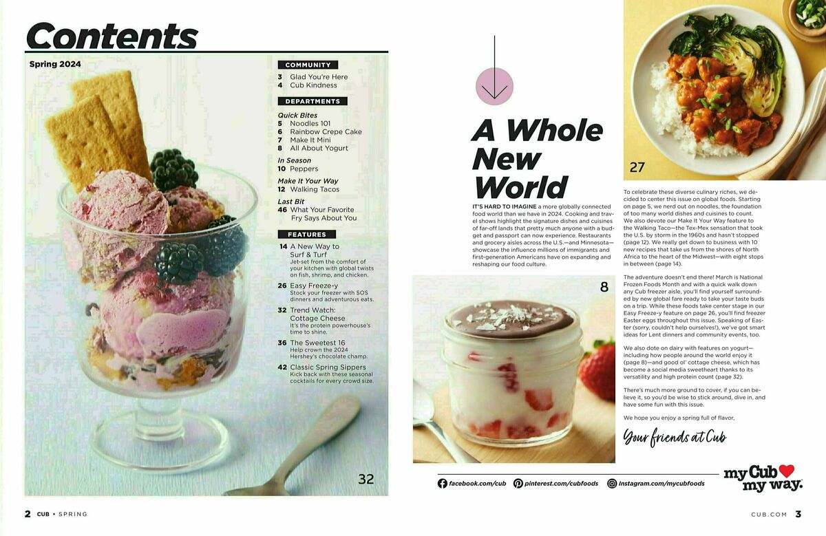 Cub Foods Go Global Weekly Ad from February 11