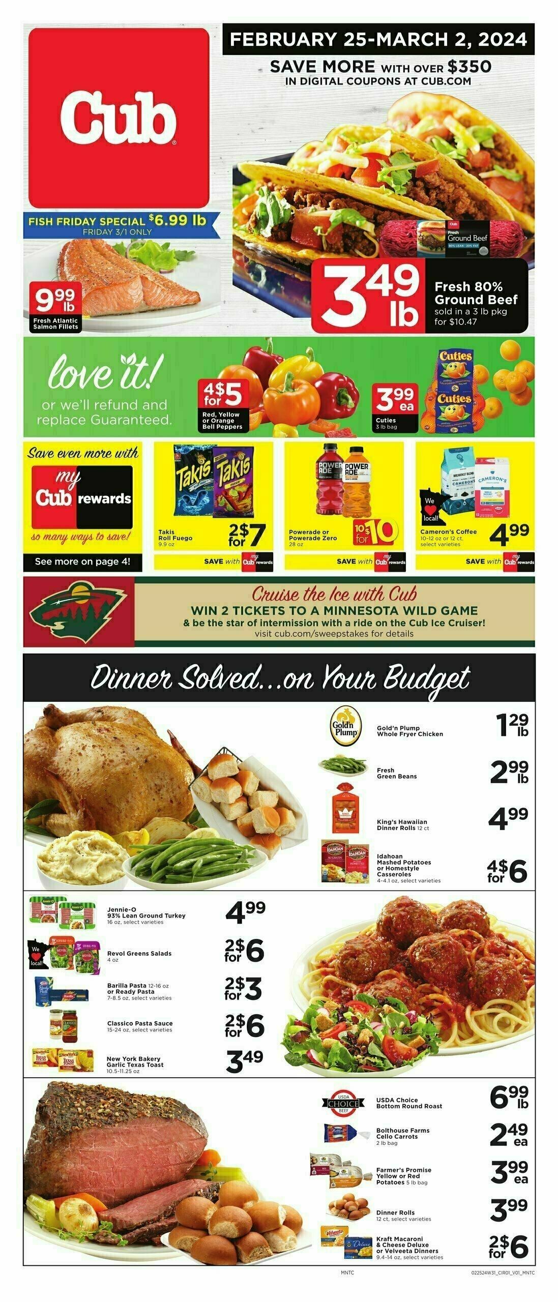 Cub Foods Weekly Ad from February 25