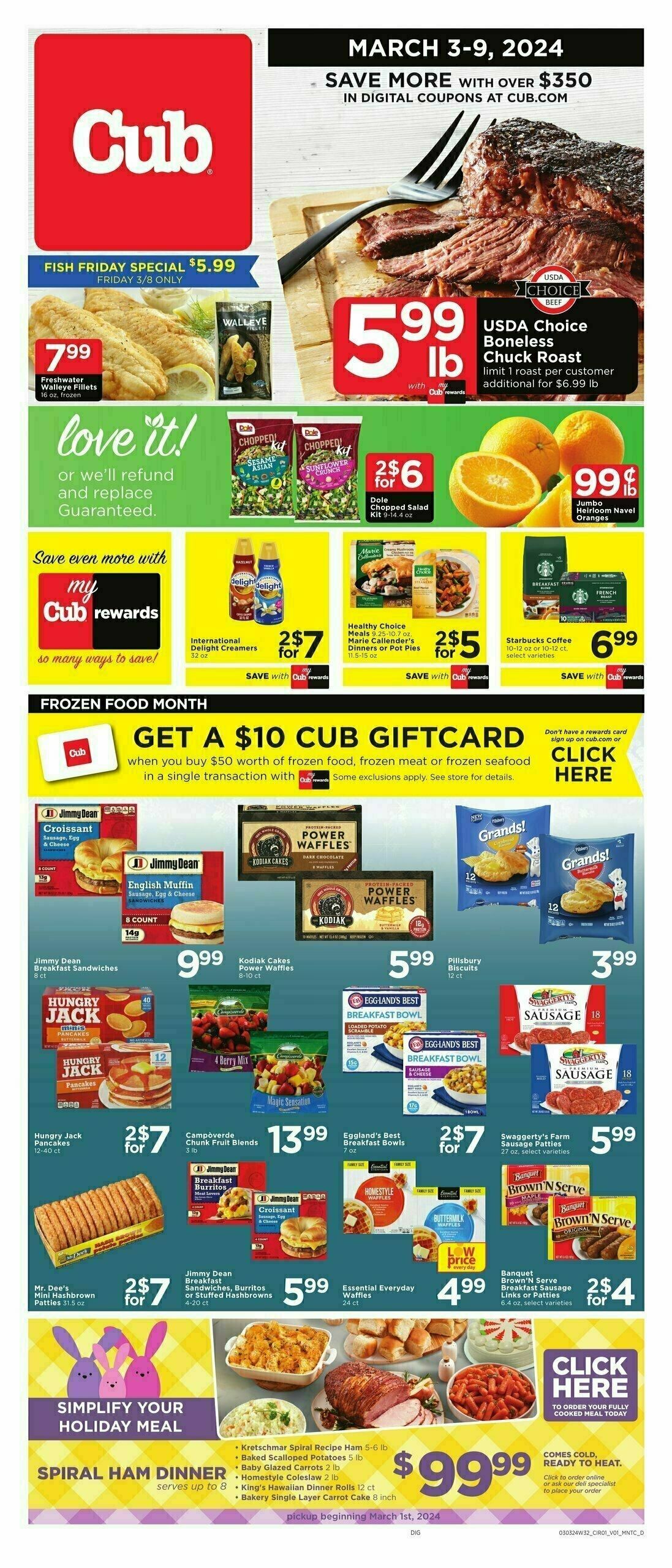 Cub Foods Weekly Ad from March 3