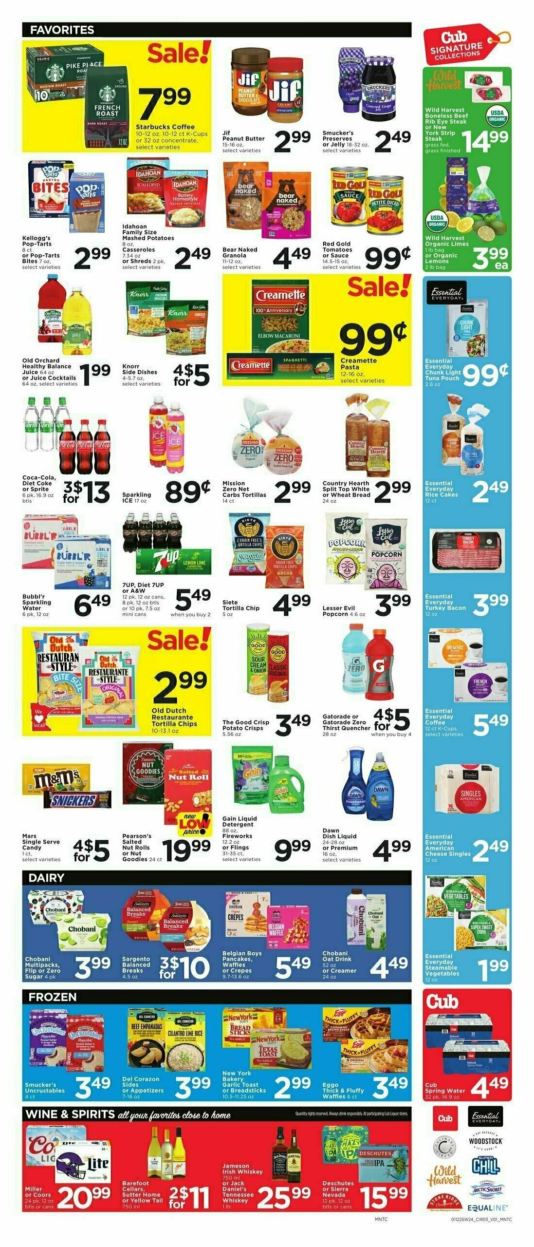 Cub Foods Weekly Ad from January 12