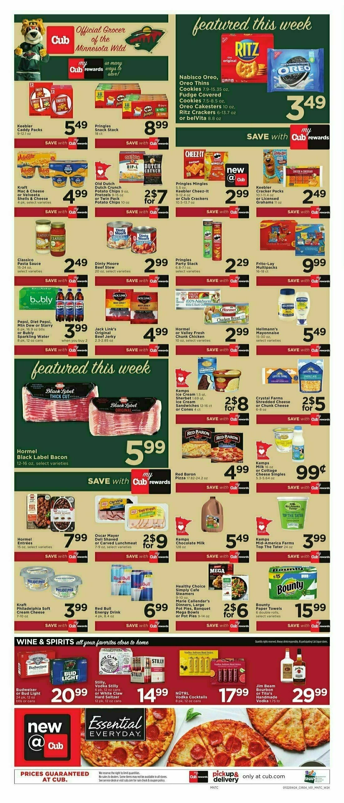 Cub Foods Weekly Ad from January 12