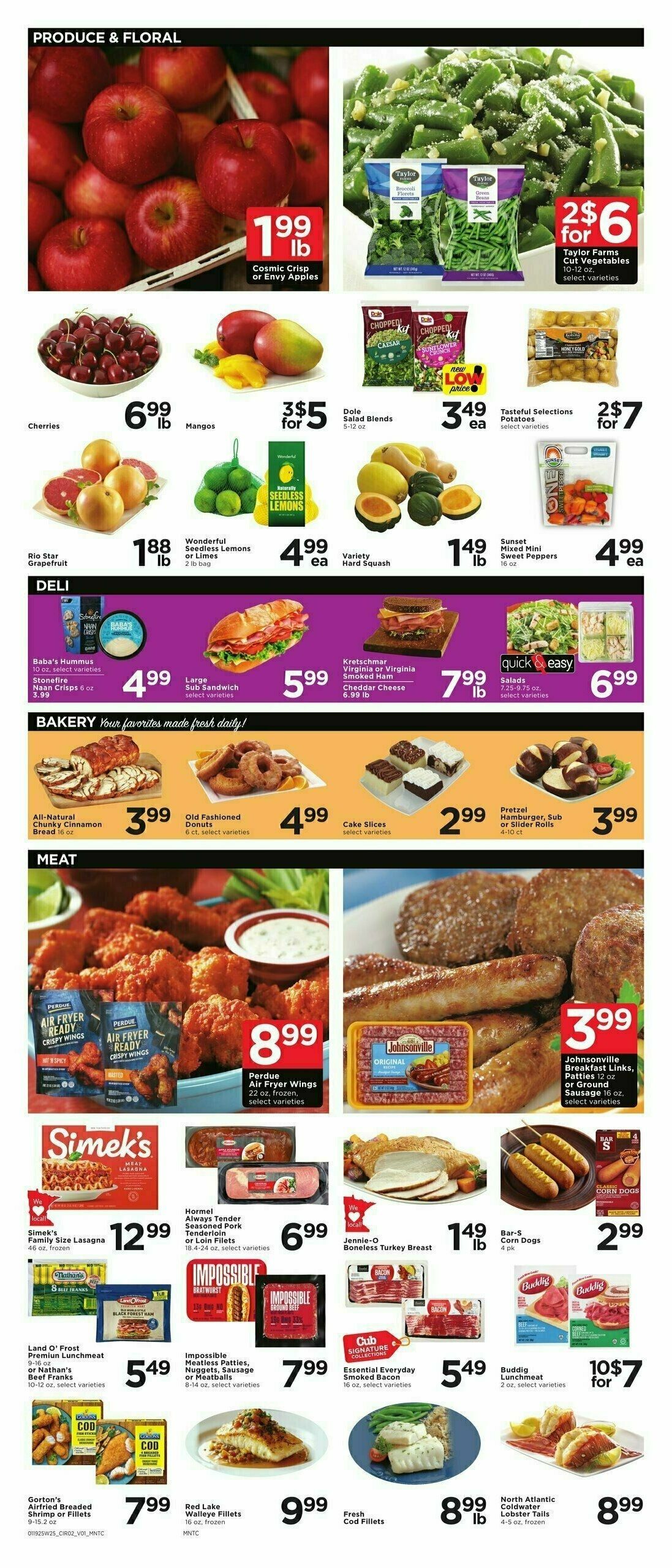 Cub Foods Weekly Ad from January 19