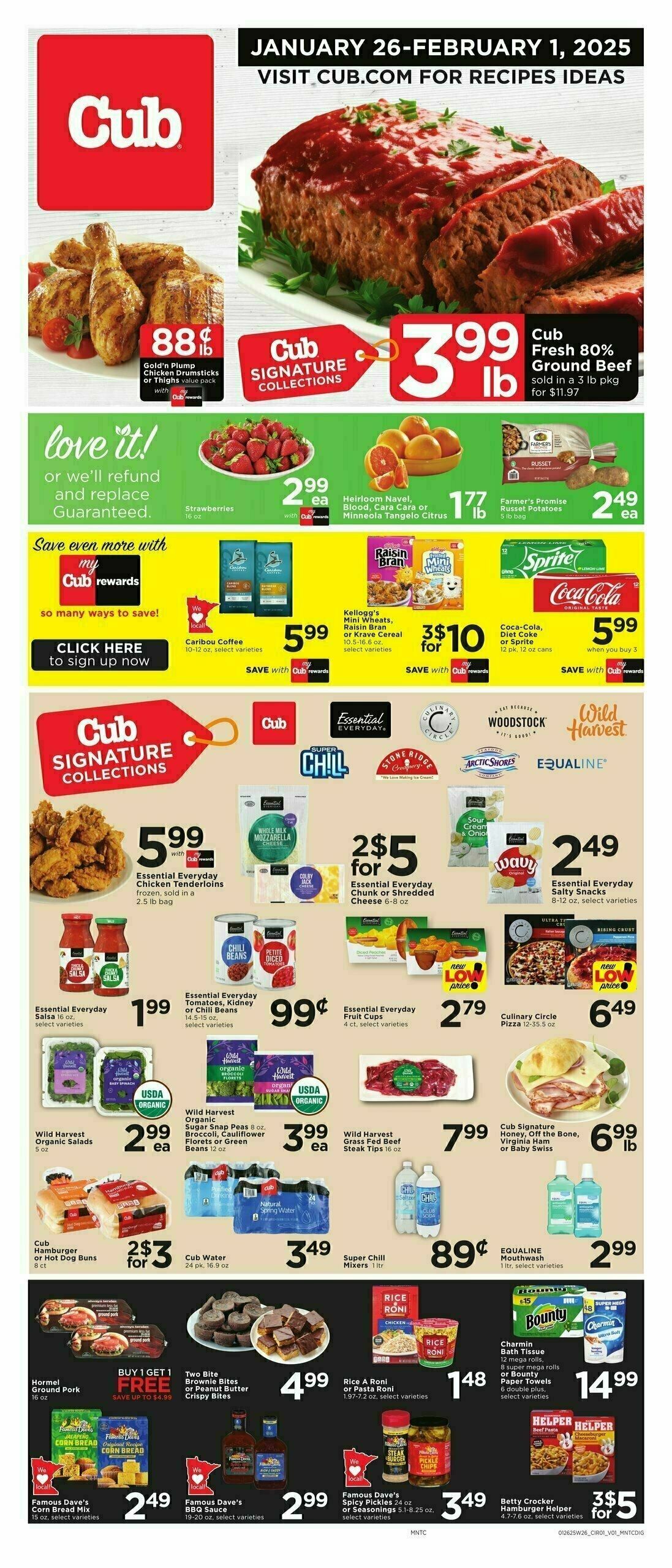 Cub Foods Weekly Ad from January 26