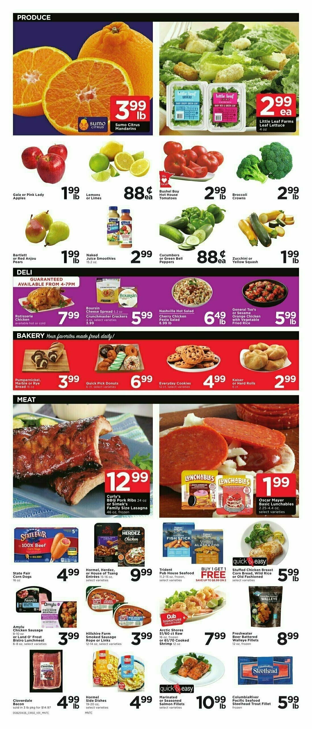 Cub Foods Weekly Ad from January 26