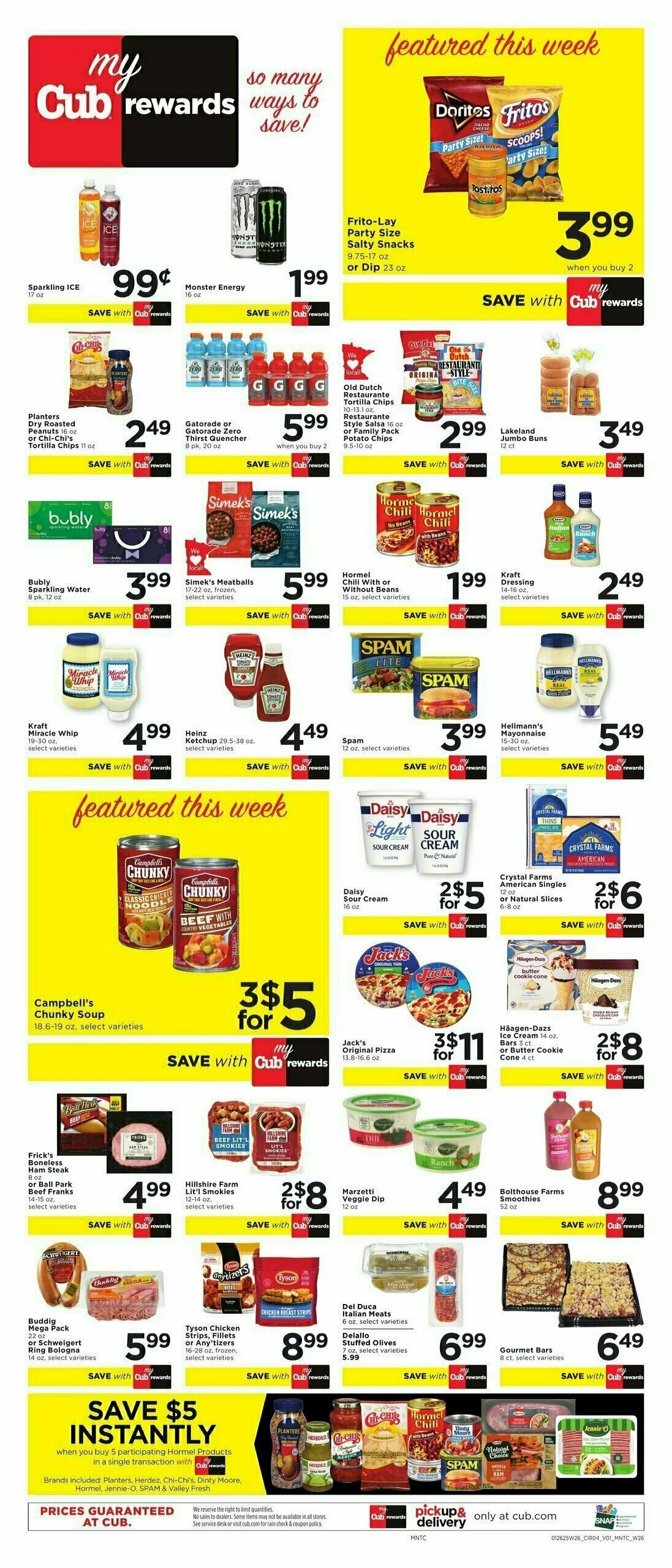 Cub Foods Weekly Ad from January 26