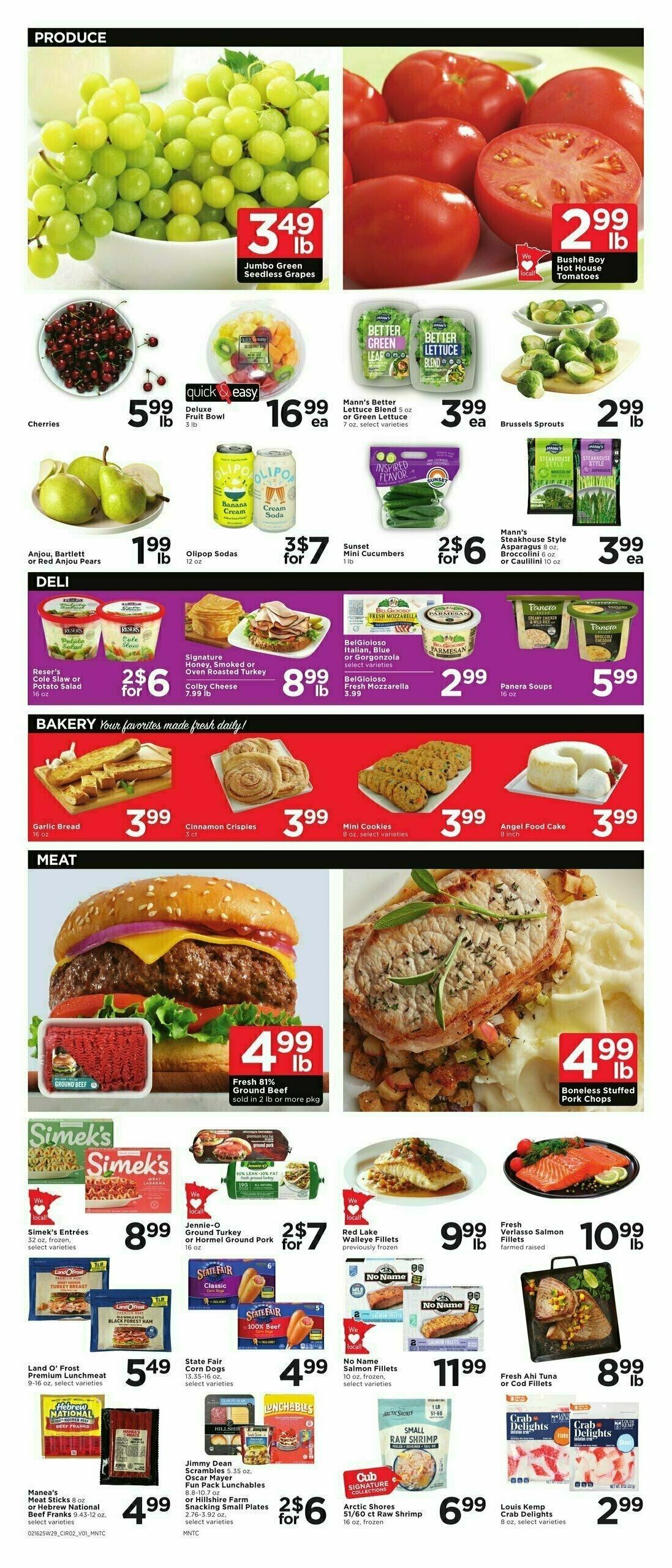 Cub Foods Weekly Ad from February 16