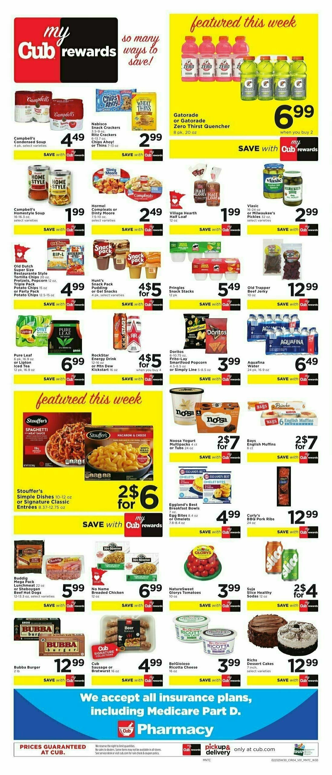 Cub Foods Weekly Ad from February 23