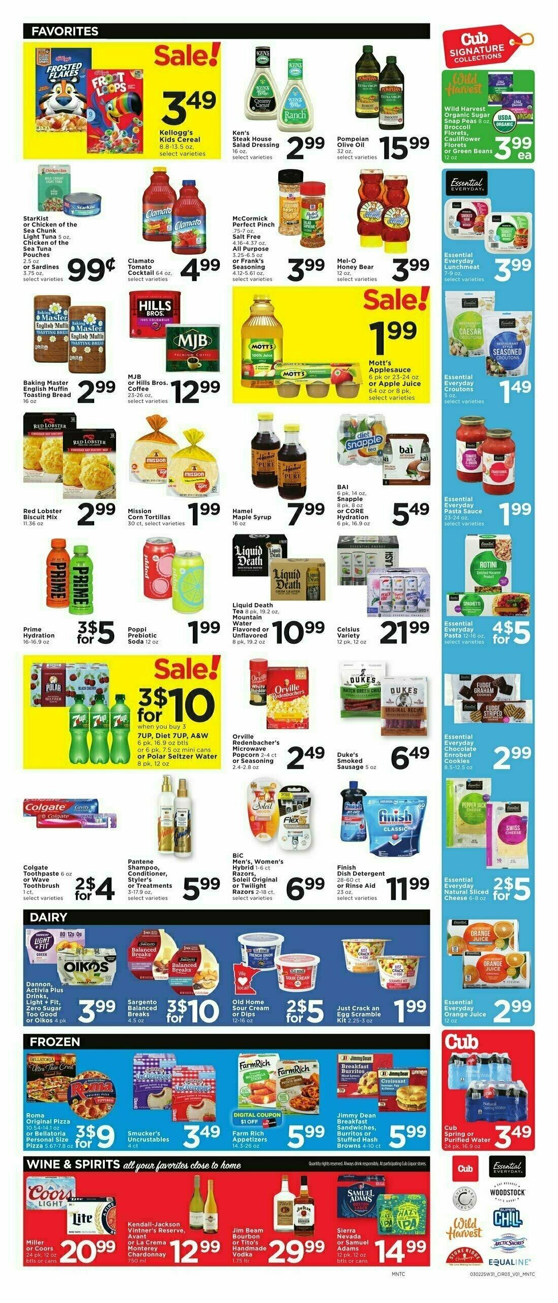 Cub Foods Weekly Ad from March 2