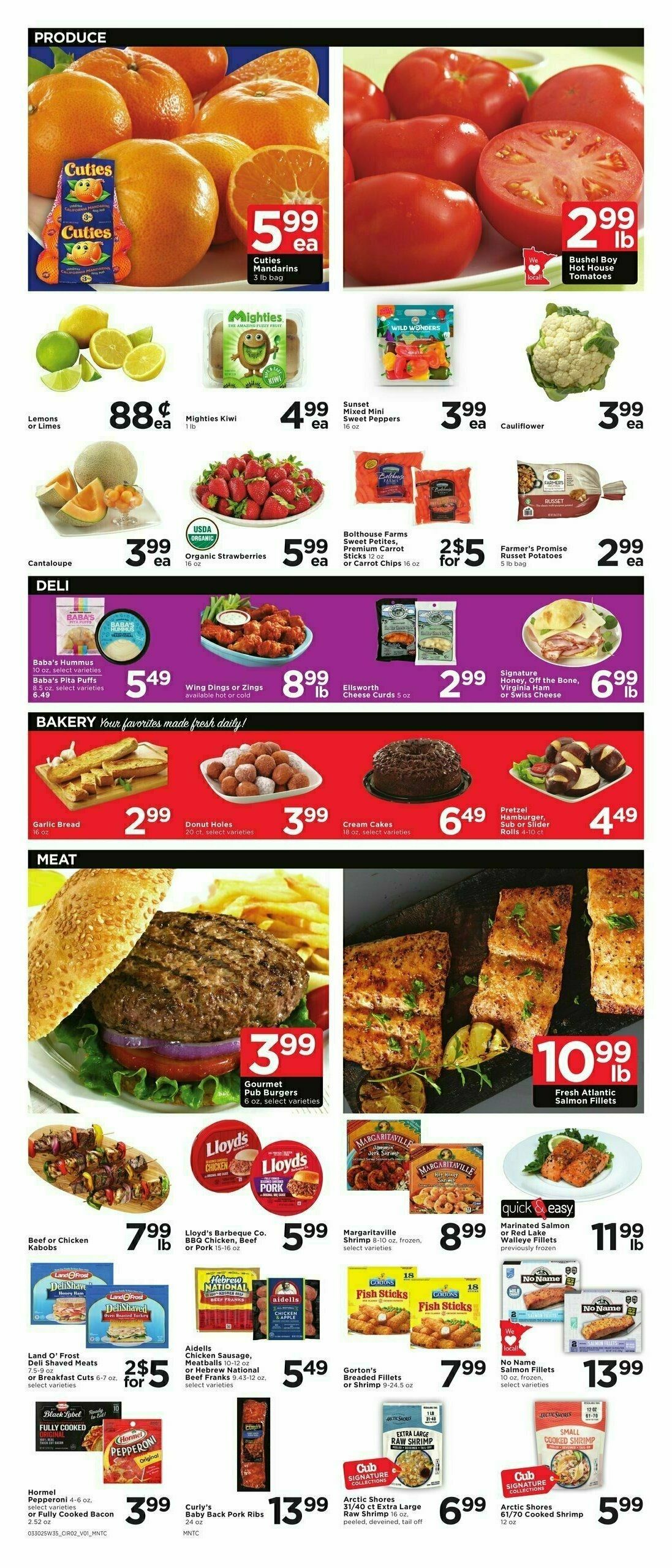 Cub Foods Weekly Ad from March 30