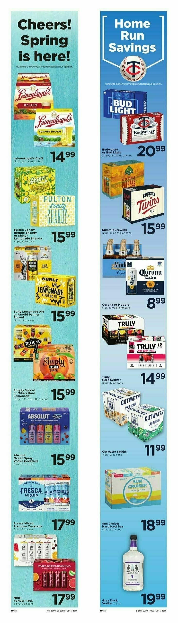 Cub Foods Weekly Ad from March 30