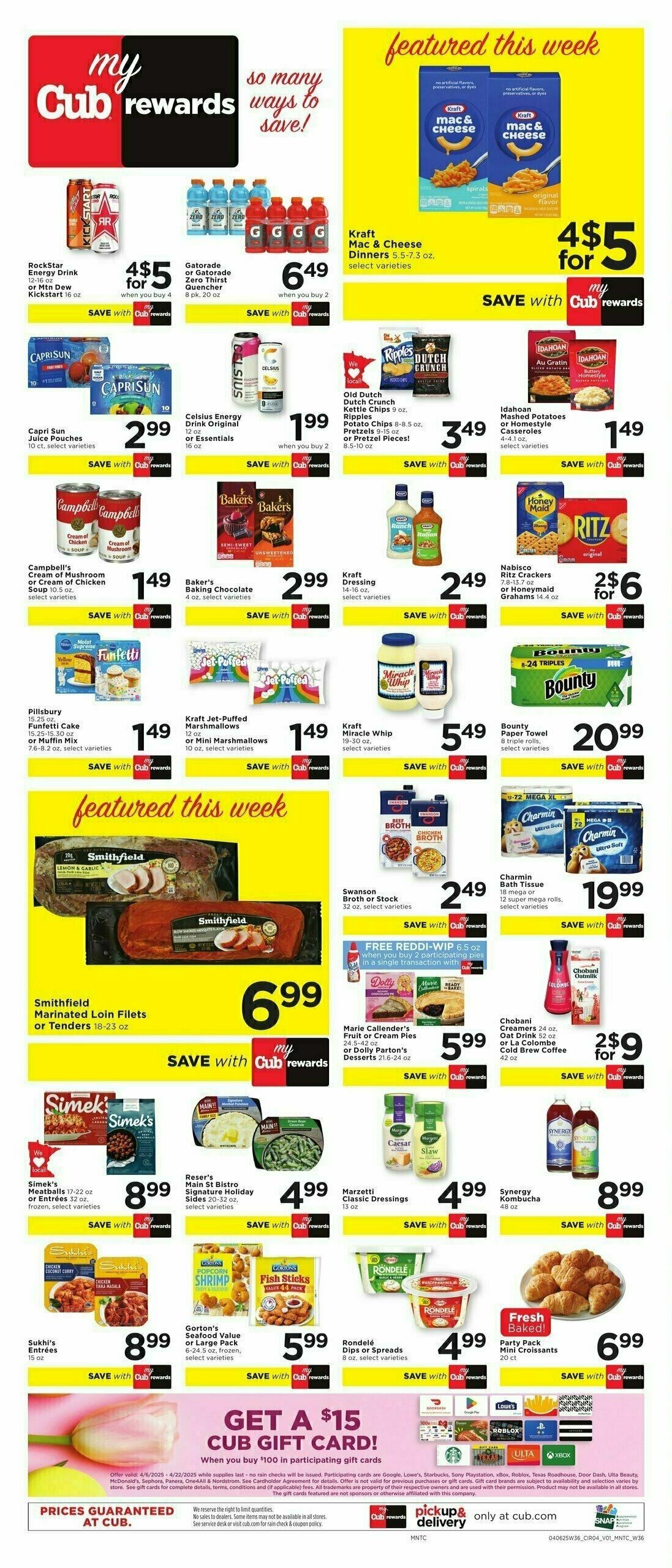 Cub Foods Weekly Ad from April 6