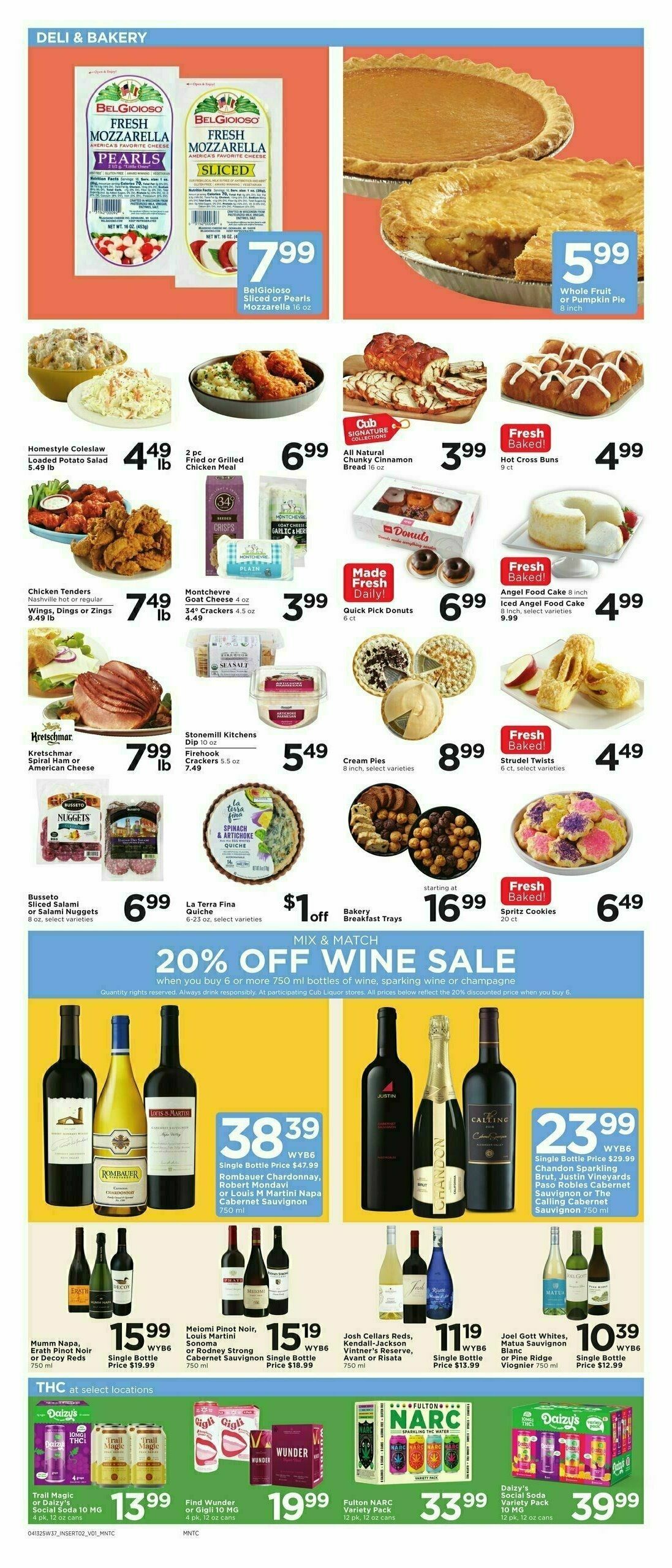 Cub Foods Weekly Ad from April 13