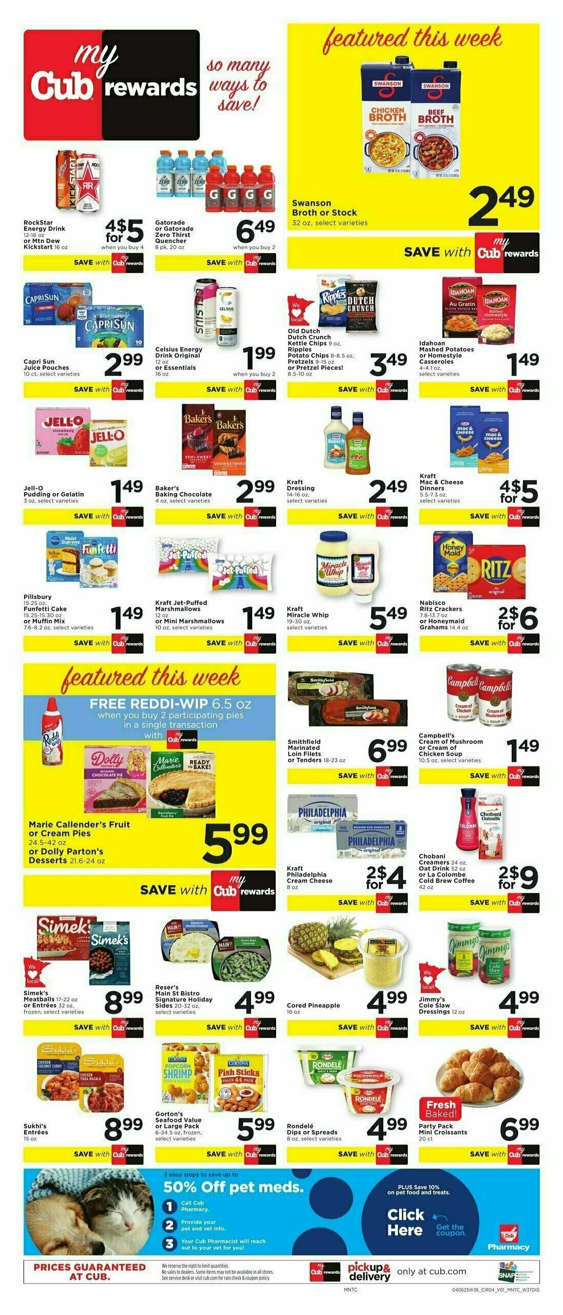 Cub Foods Weekly Ad from April 13