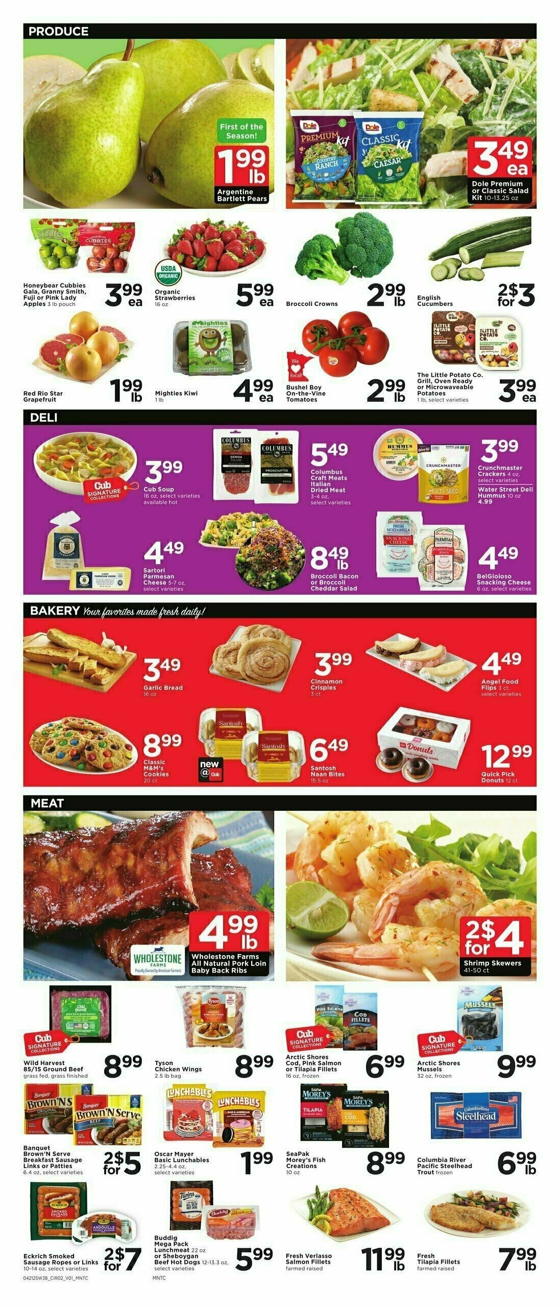 Cub Foods Weekly Ad from April 20