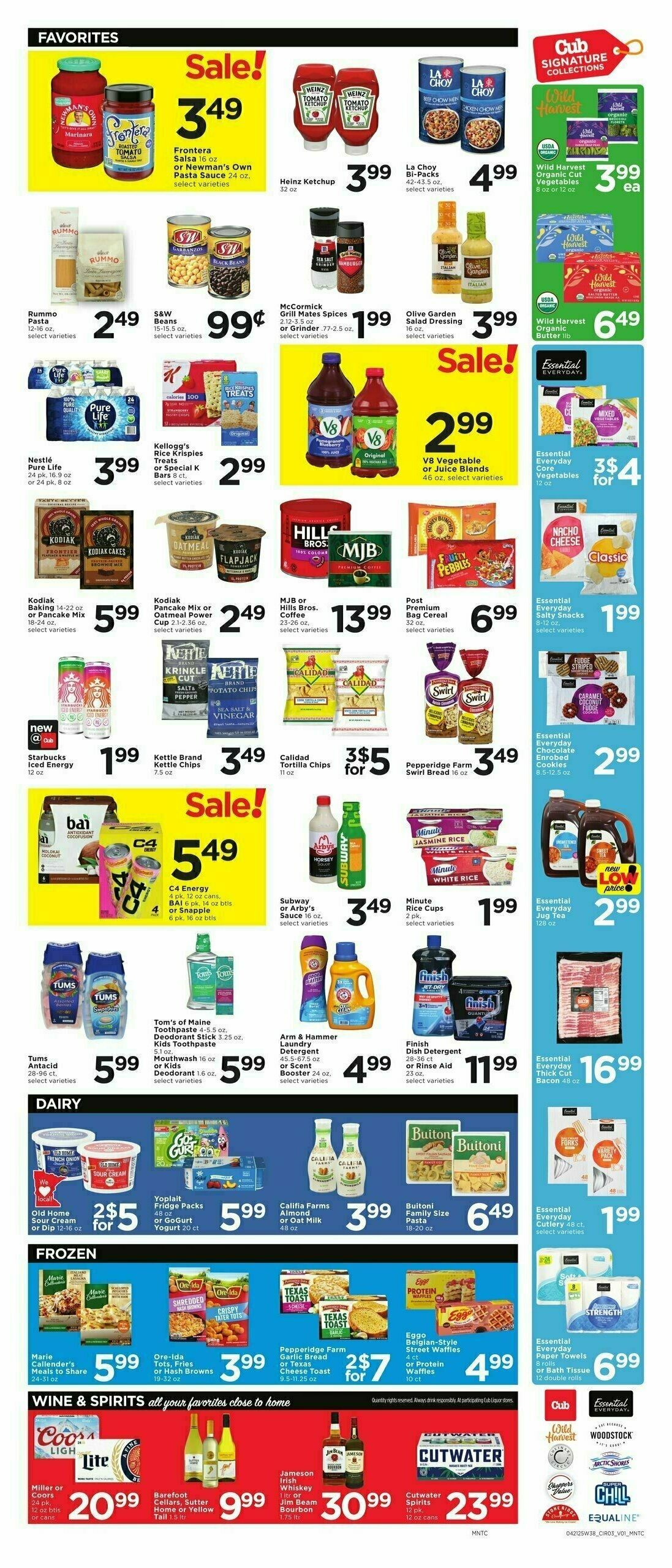 Cub Foods Weekly Ad from April 20
