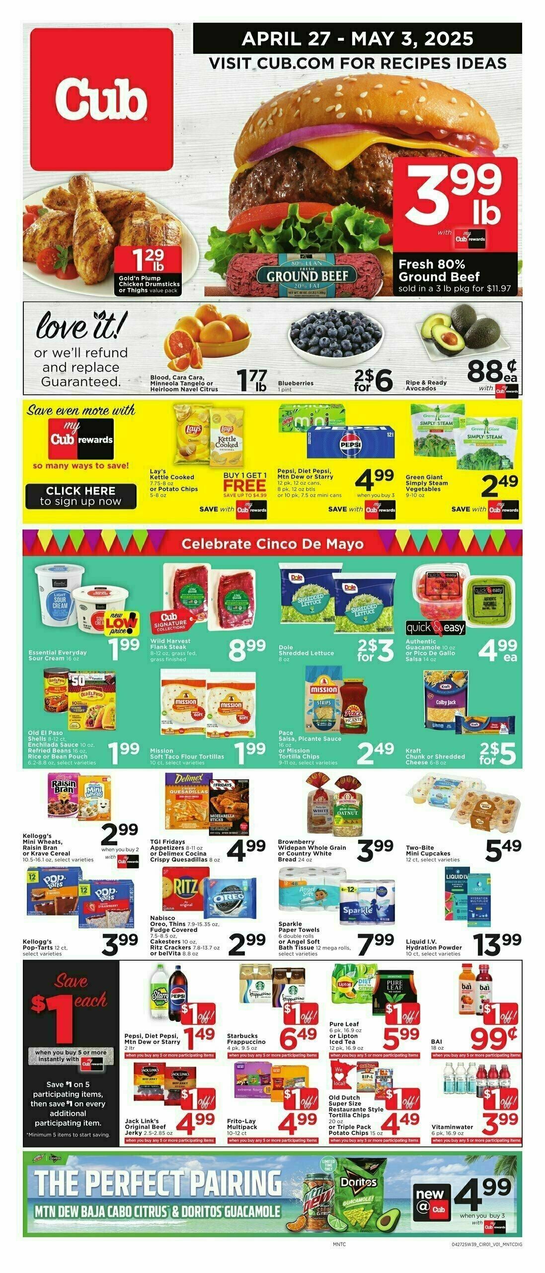 Cub Foods Weekly Ad from April 27