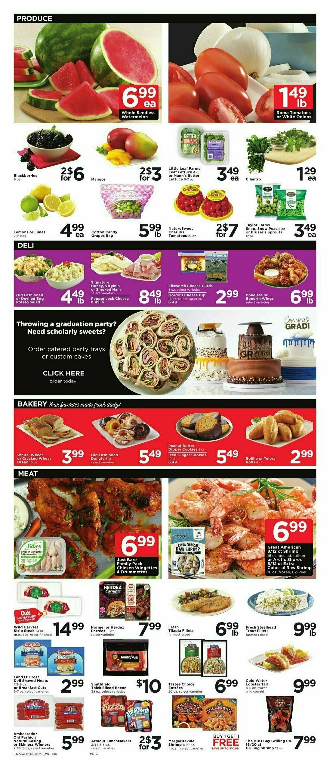 Cub Foods Weekly Ad from April 27