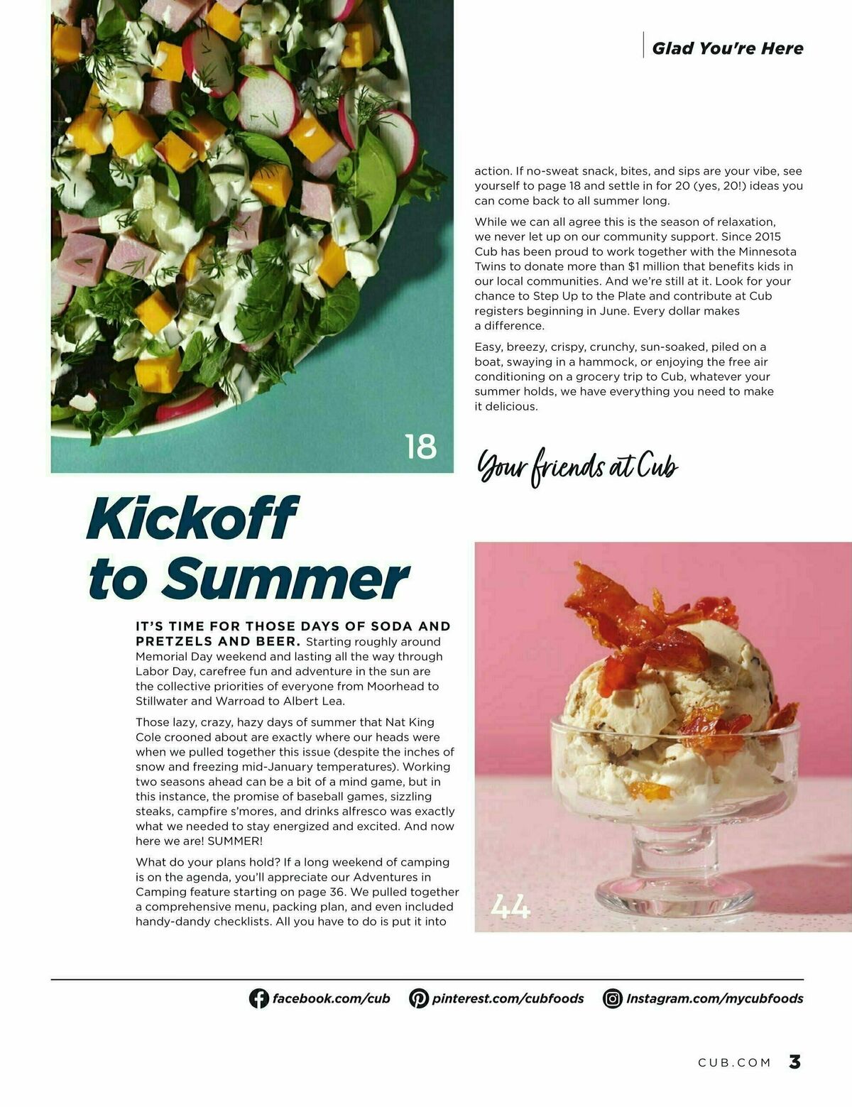 Cub Foods Lazy, Hazy, Crazy Summer Weekly Ad from May 4