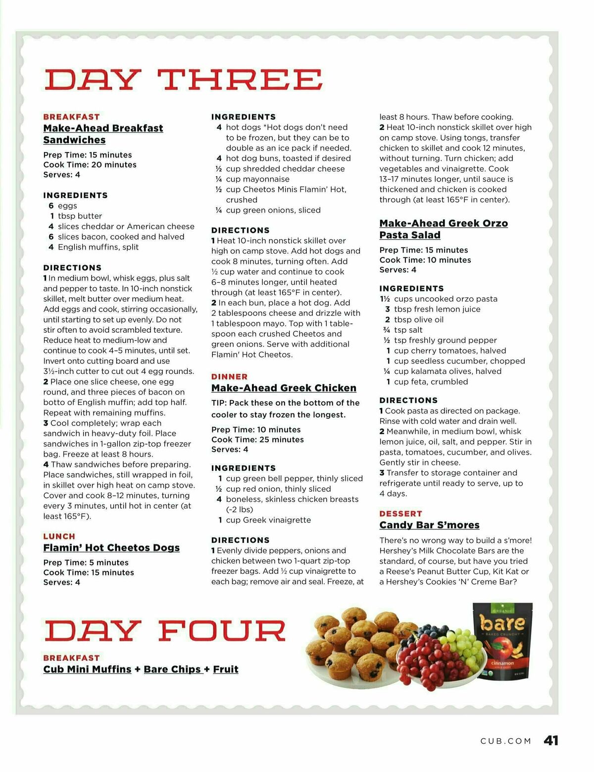 Cub Foods Lazy, Hazy, Crazy Summer Weekly Ad from May 4