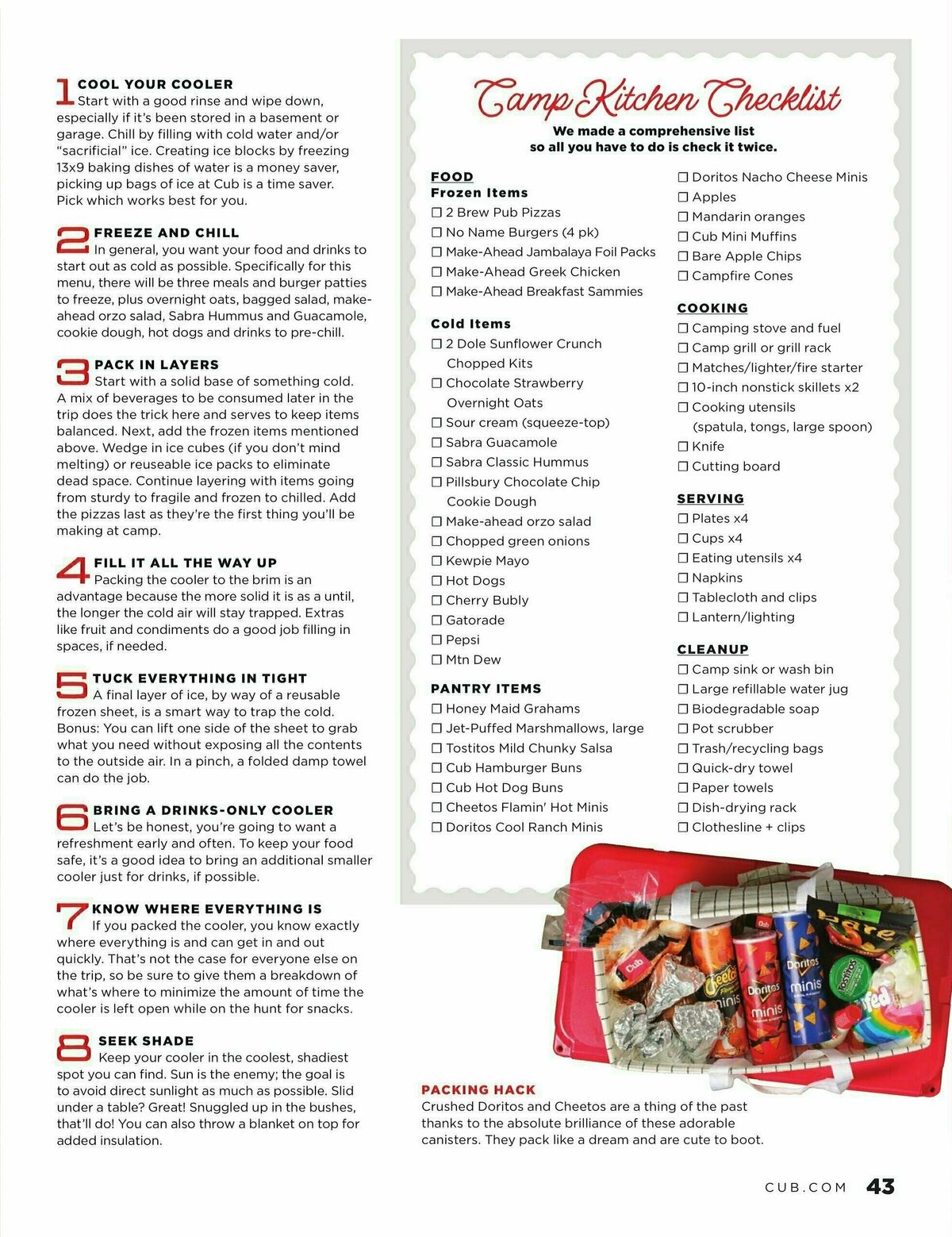 Cub Foods Lazy, Hazy, Crazy Summer Weekly Ad from May 4