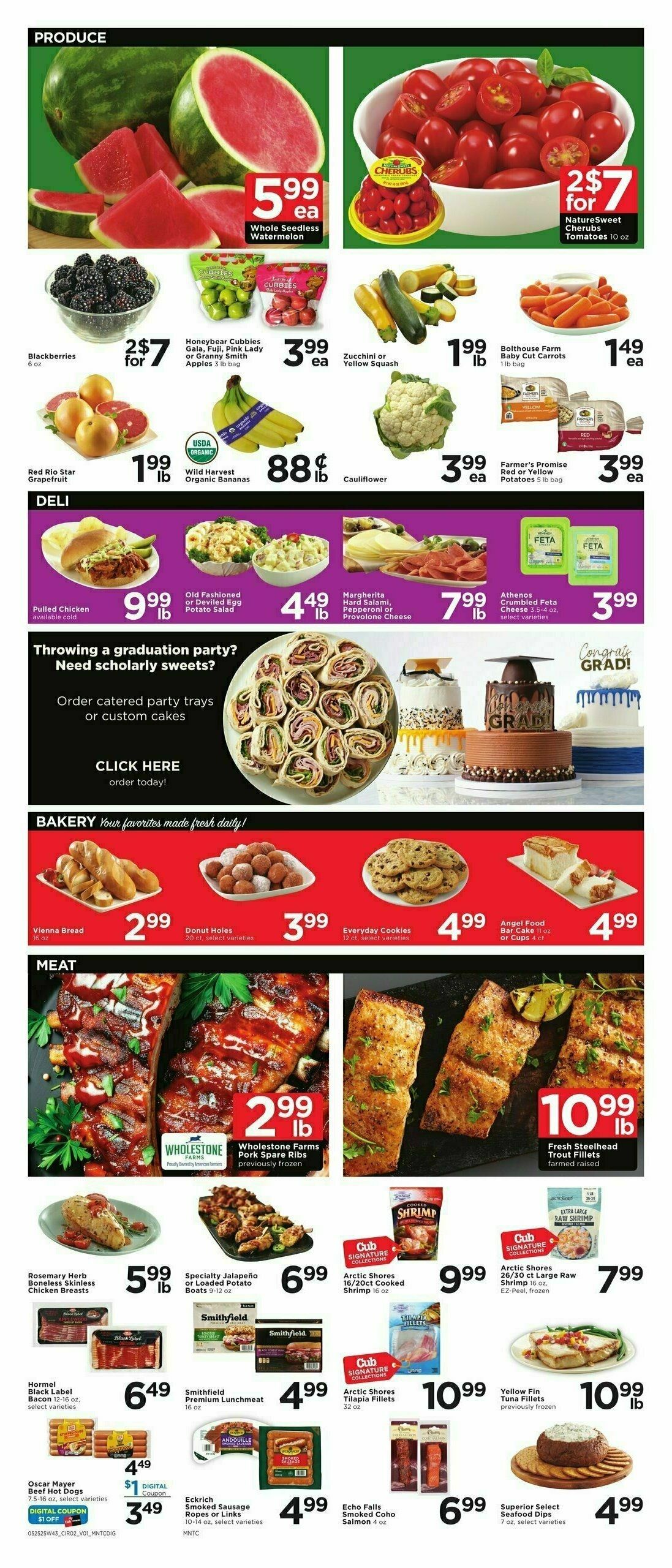 Cub Foods Weekly Ad from May 25