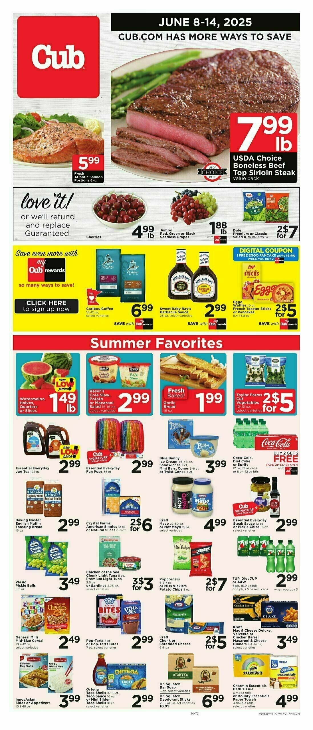 Cub Foods Weekly Ad from June 8