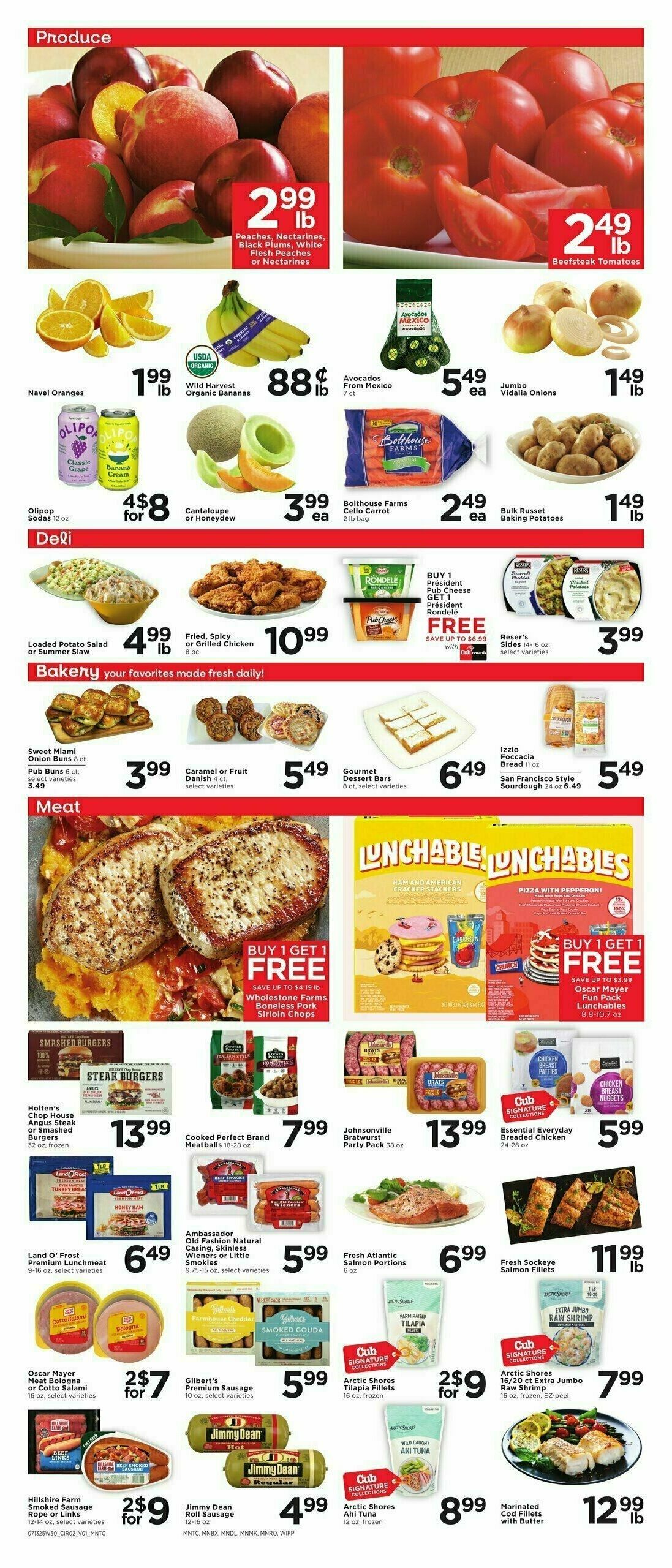 Cub Foods Weekly Ad from July 13