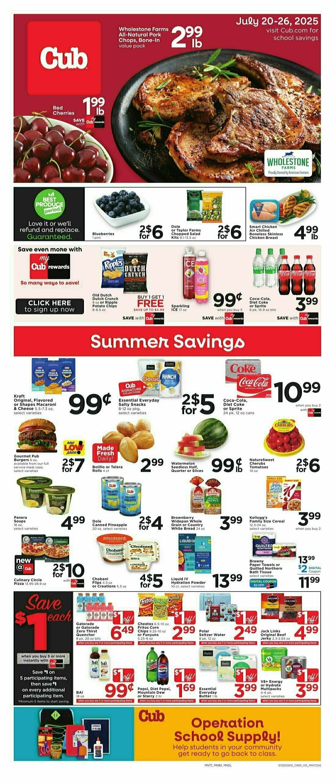 Cub Foods Weekly Ad from July 20