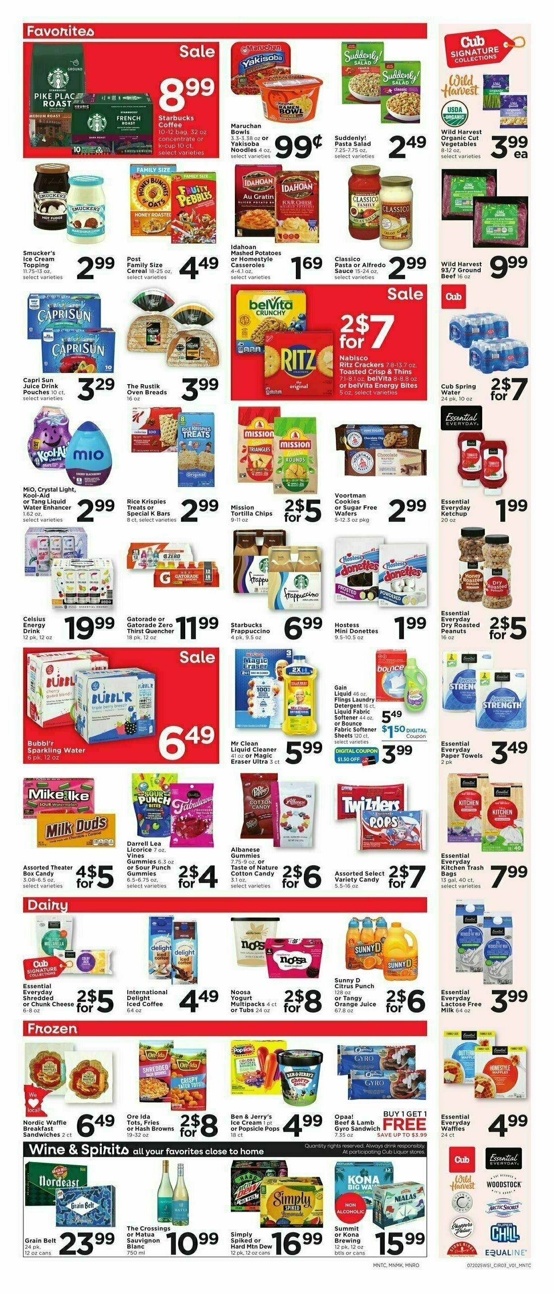 Cub Foods Weekly Ad from July 20