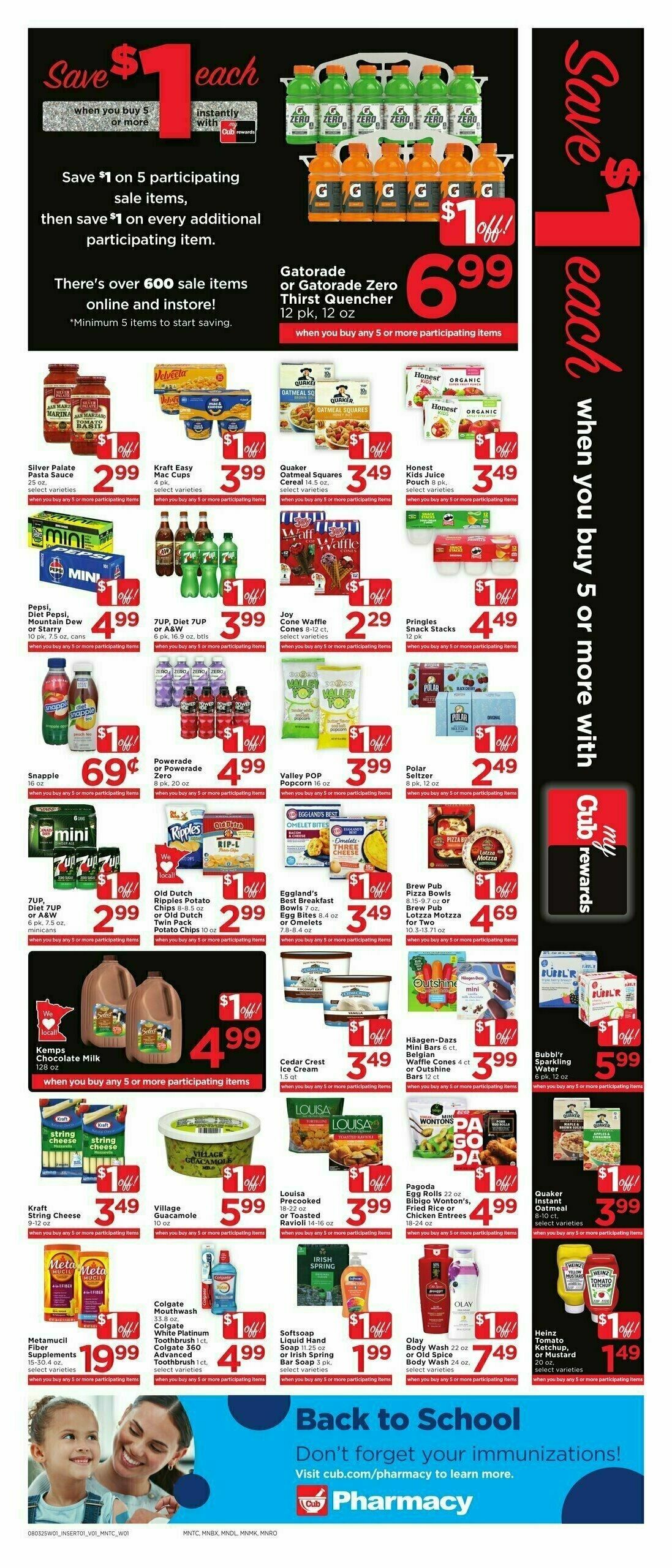 Cub Foods Weekly Ad from August 3