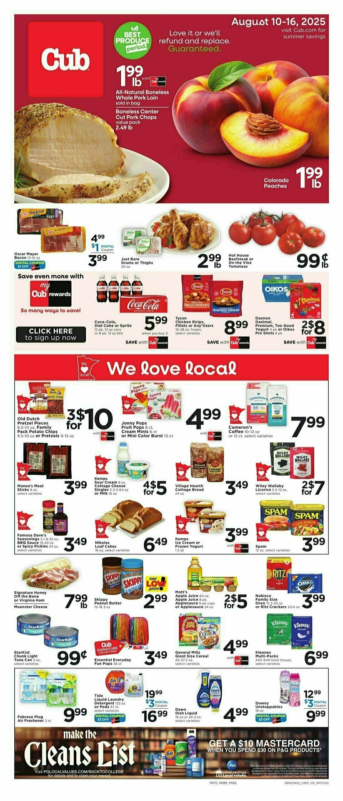 Cub Foods Weekly Ad from August 10