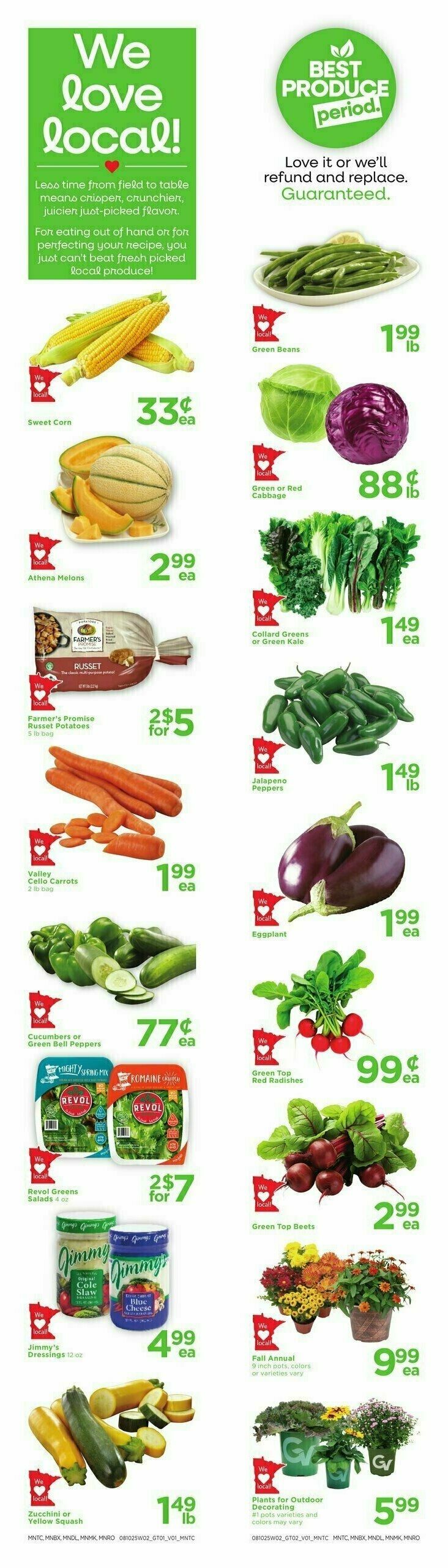 Cub Foods Weekly Ad from August 10