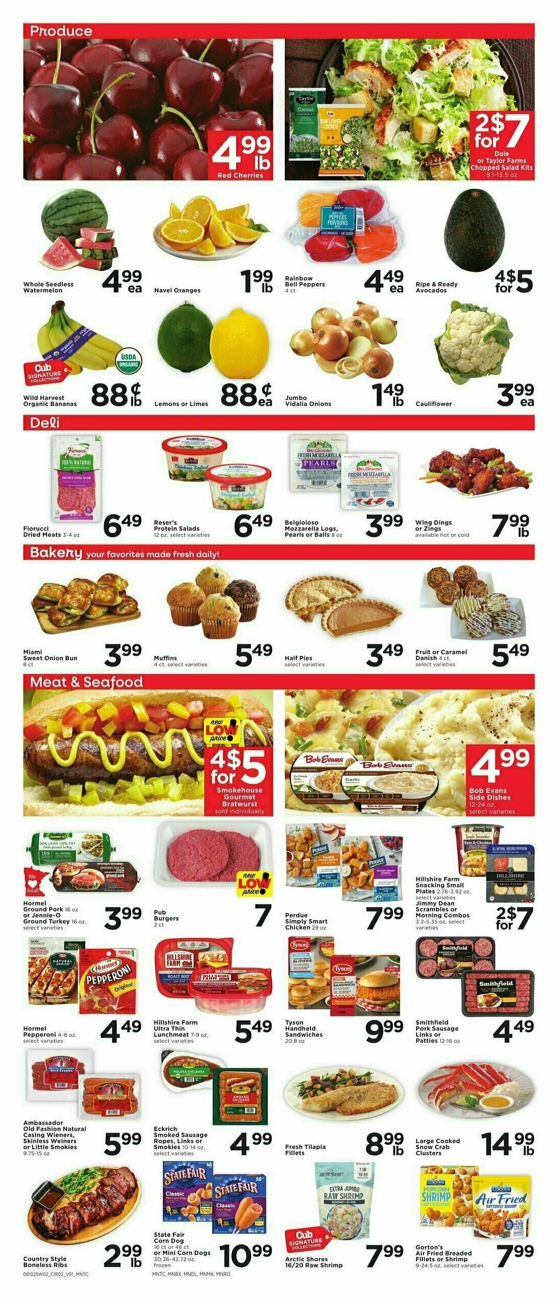 Cub Foods Weekly Ad from August 10
