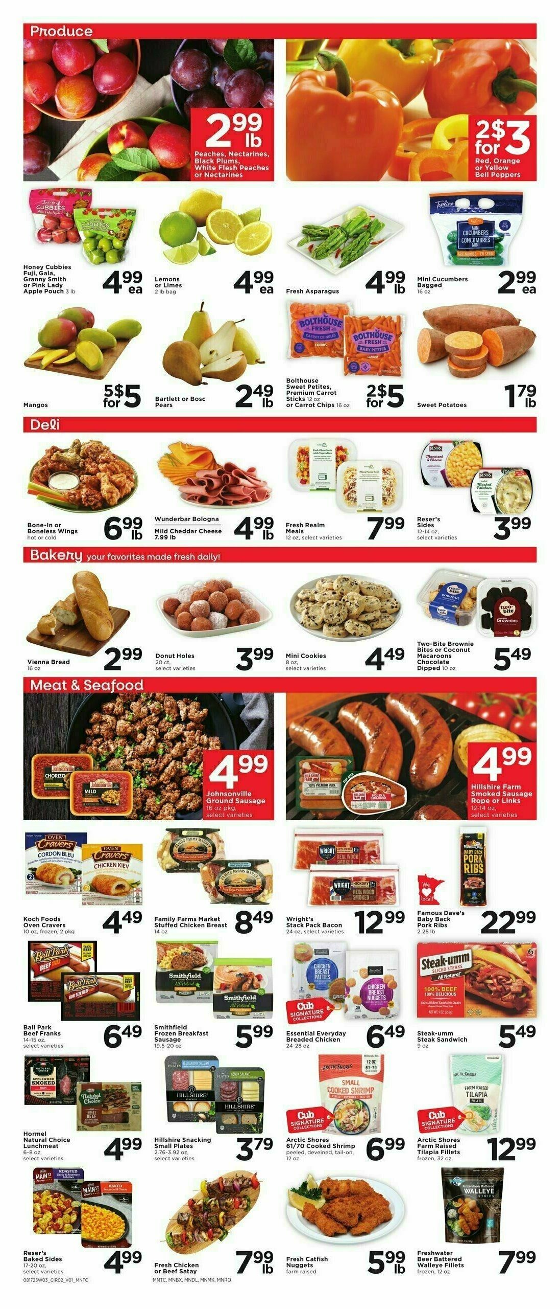 Cub Foods Weekly Ad from August 17